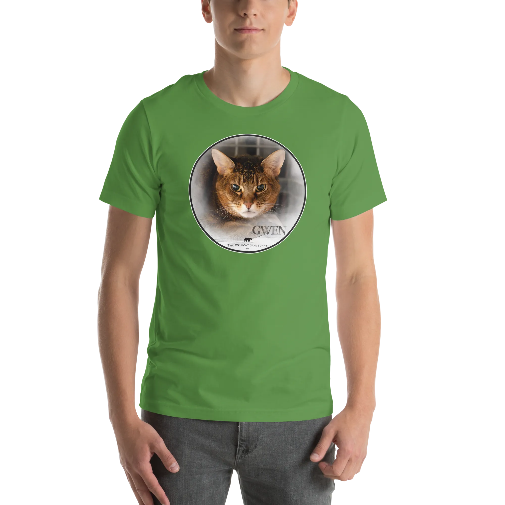 Chausie Cat Gwen Short-Sleeve Unisex T-Shirt