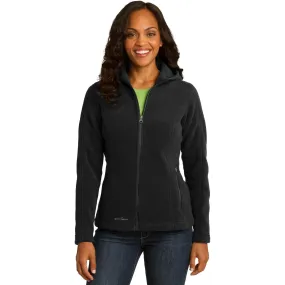 CLOSEOUT - Eddie Bauer Ladies Hooded Full-Zip Fleece Jacket