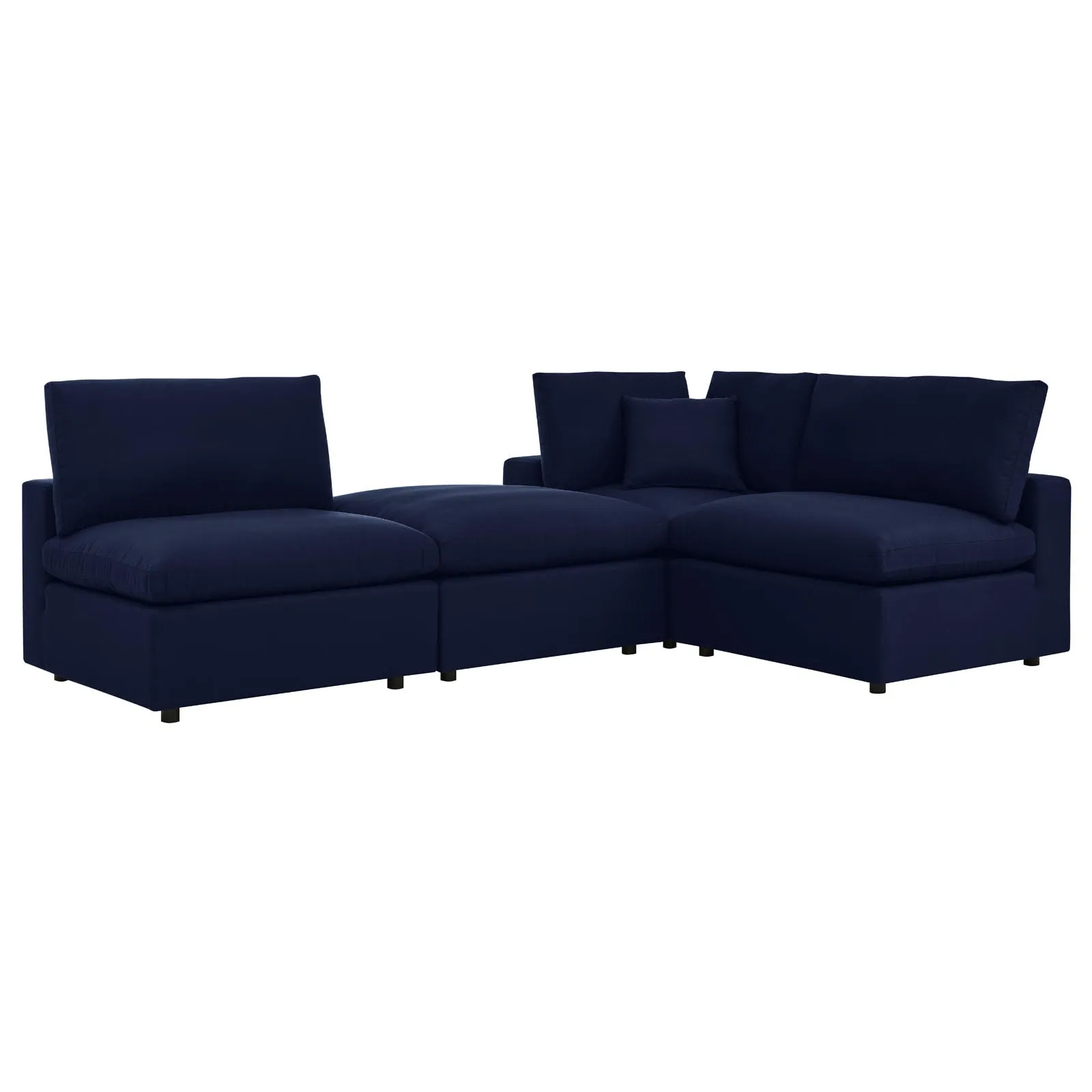 Commix 4-Piece Sunbrella® Outdoor Patio Sectional Sofa by Modway