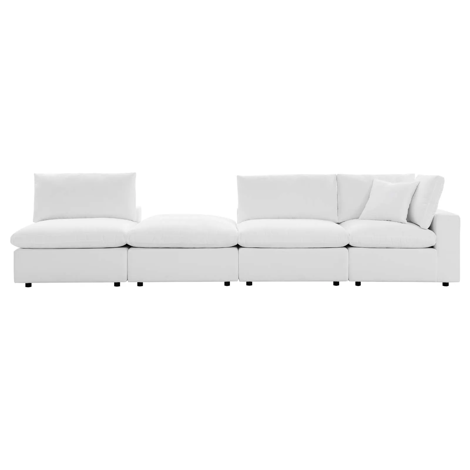 Commix 4-Piece Sunbrella® Outdoor Patio Sectional Sofa by Modway