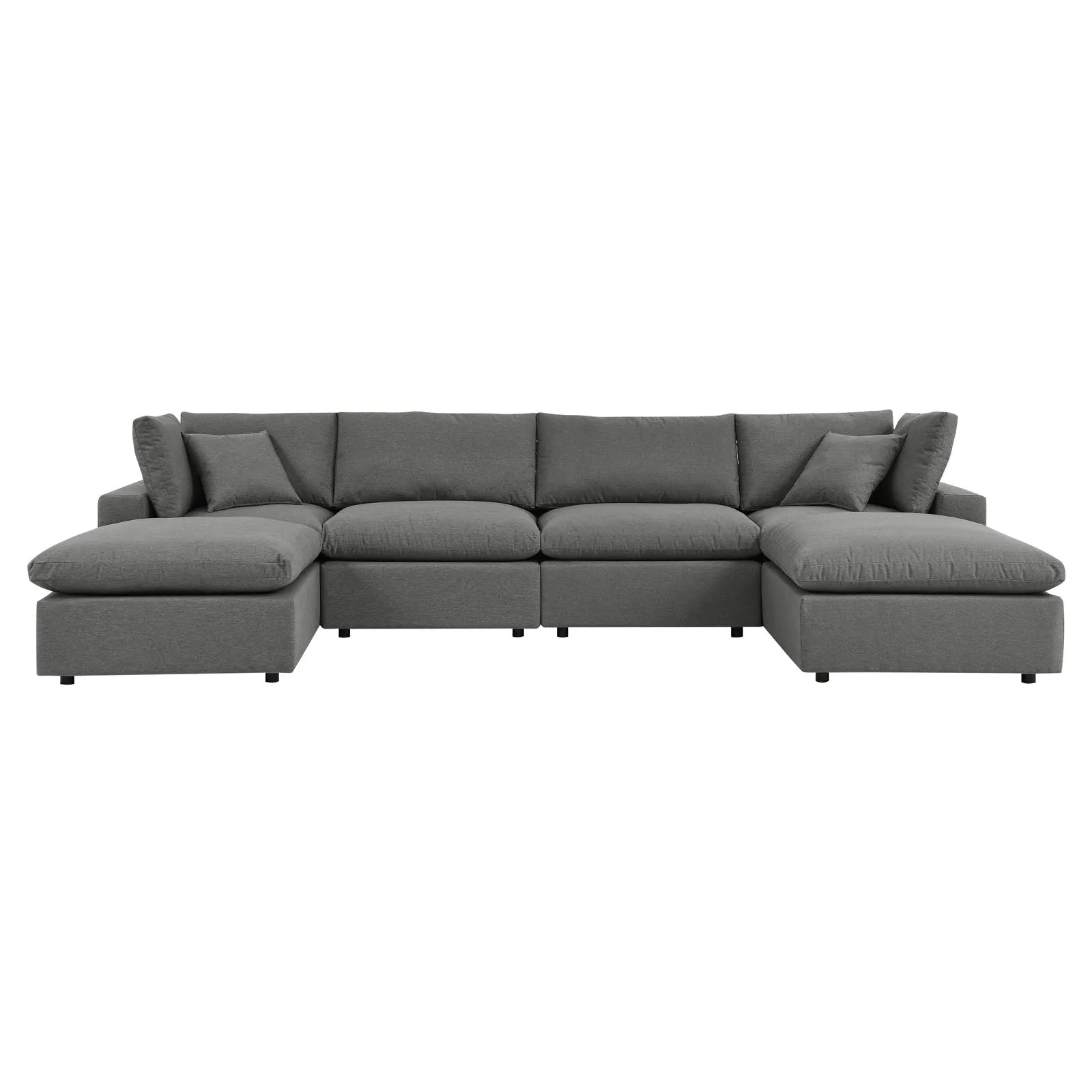 Commix 6-Piece Outdoor Patio Sectional Sofa by Modway