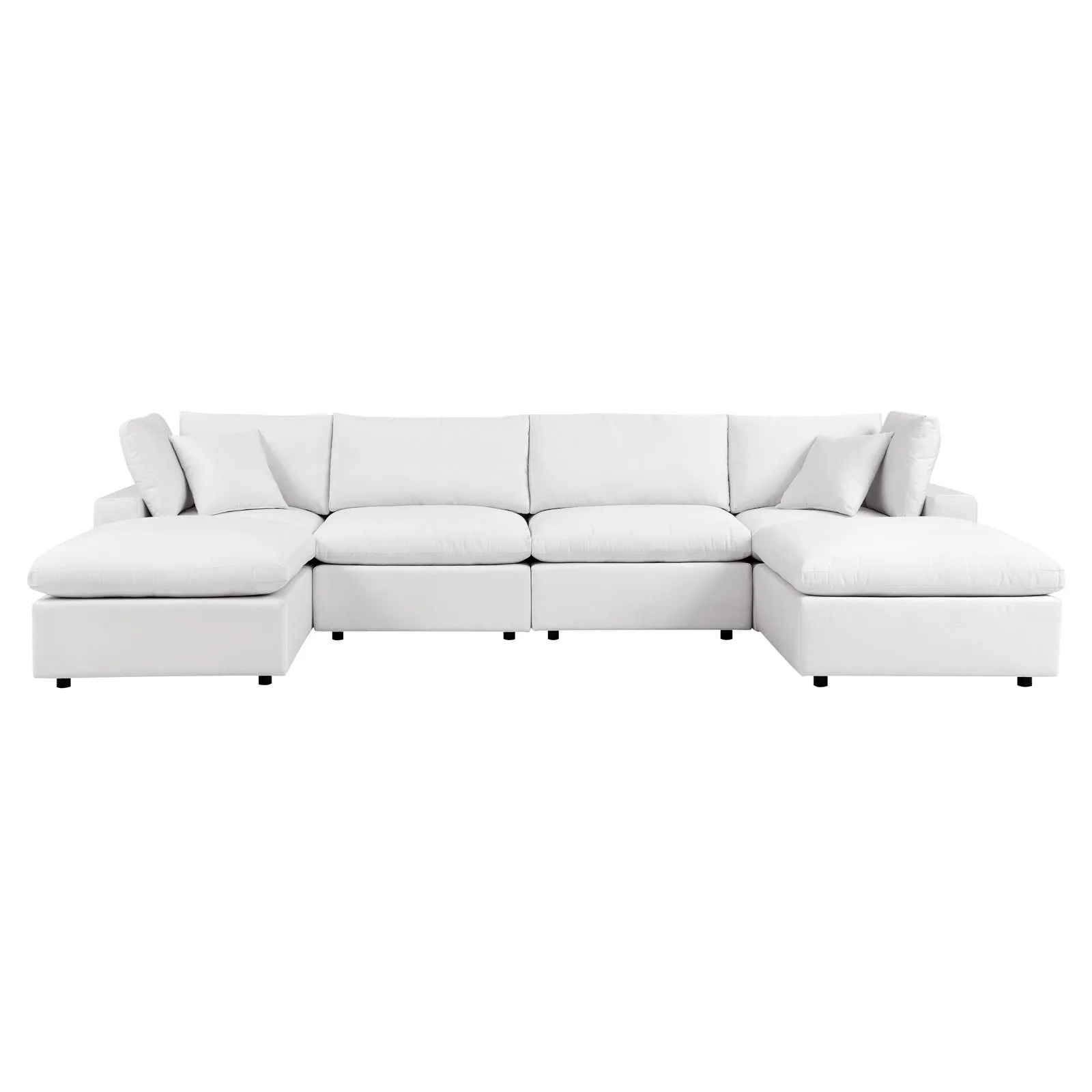 Commix 6-Piece Outdoor Patio Sectional Sofa by Modway