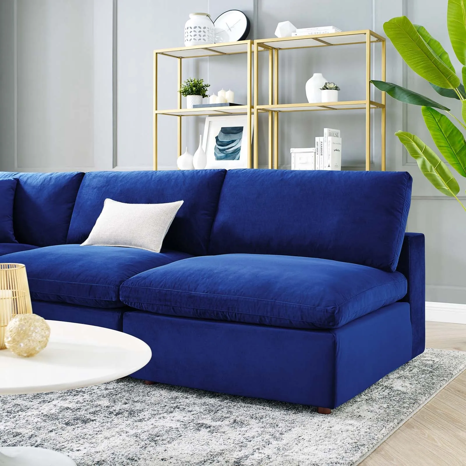 Commix Armless Corner Sectional by Modway