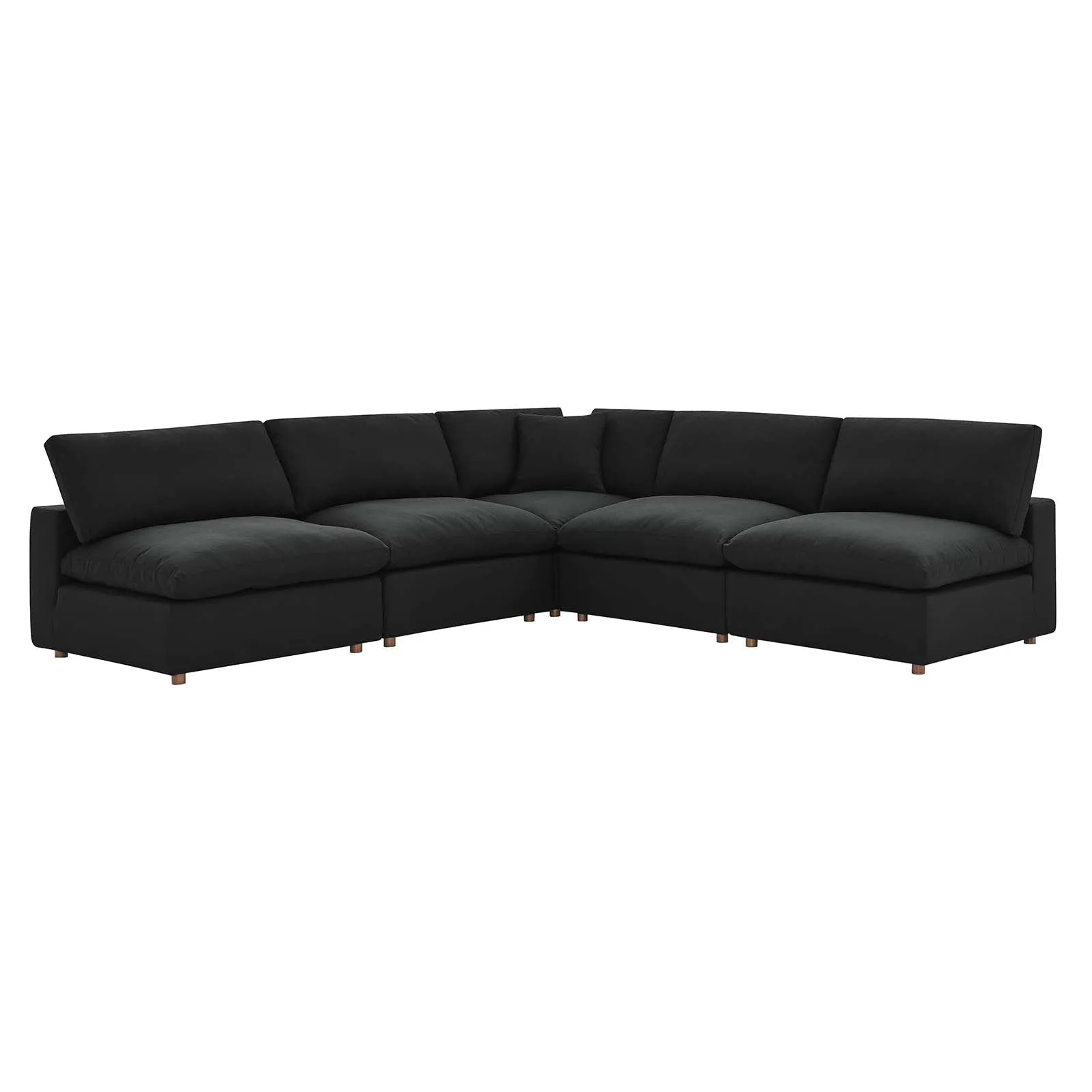 Commix Armless Corner Sectional by Modway