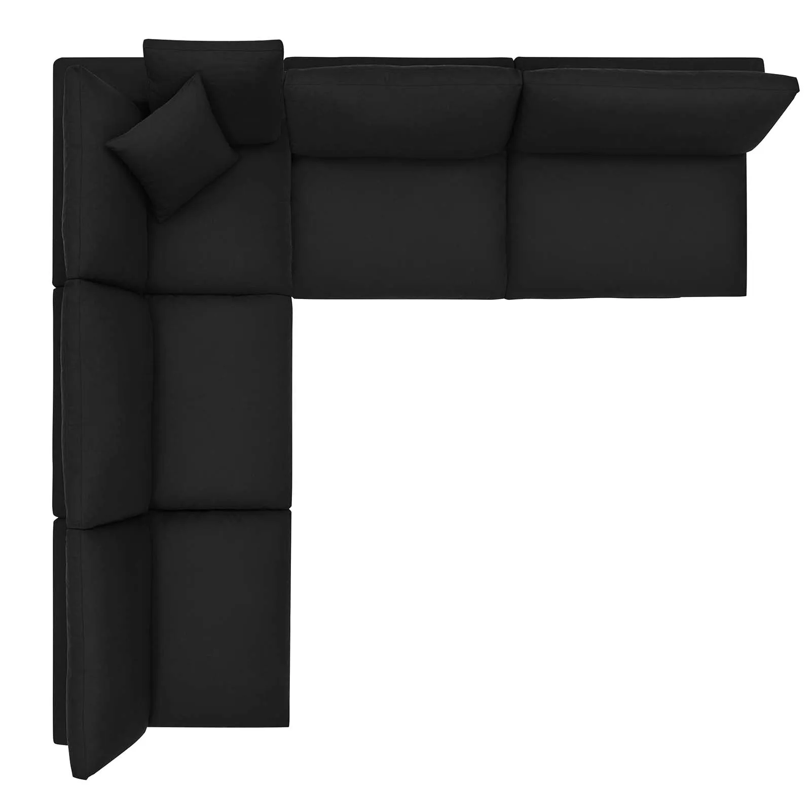 Commix Armless Corner Sectional by Modway