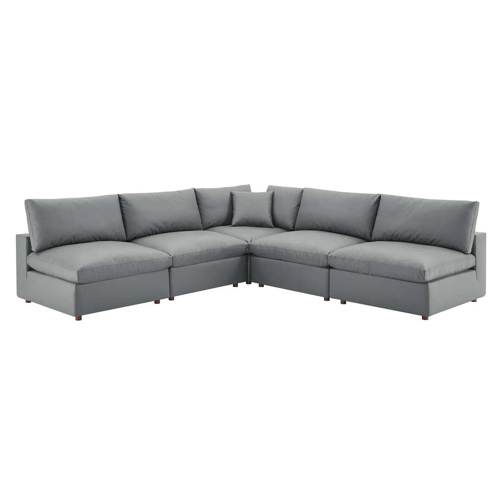 Commix Armless Corner Sectional by Modway