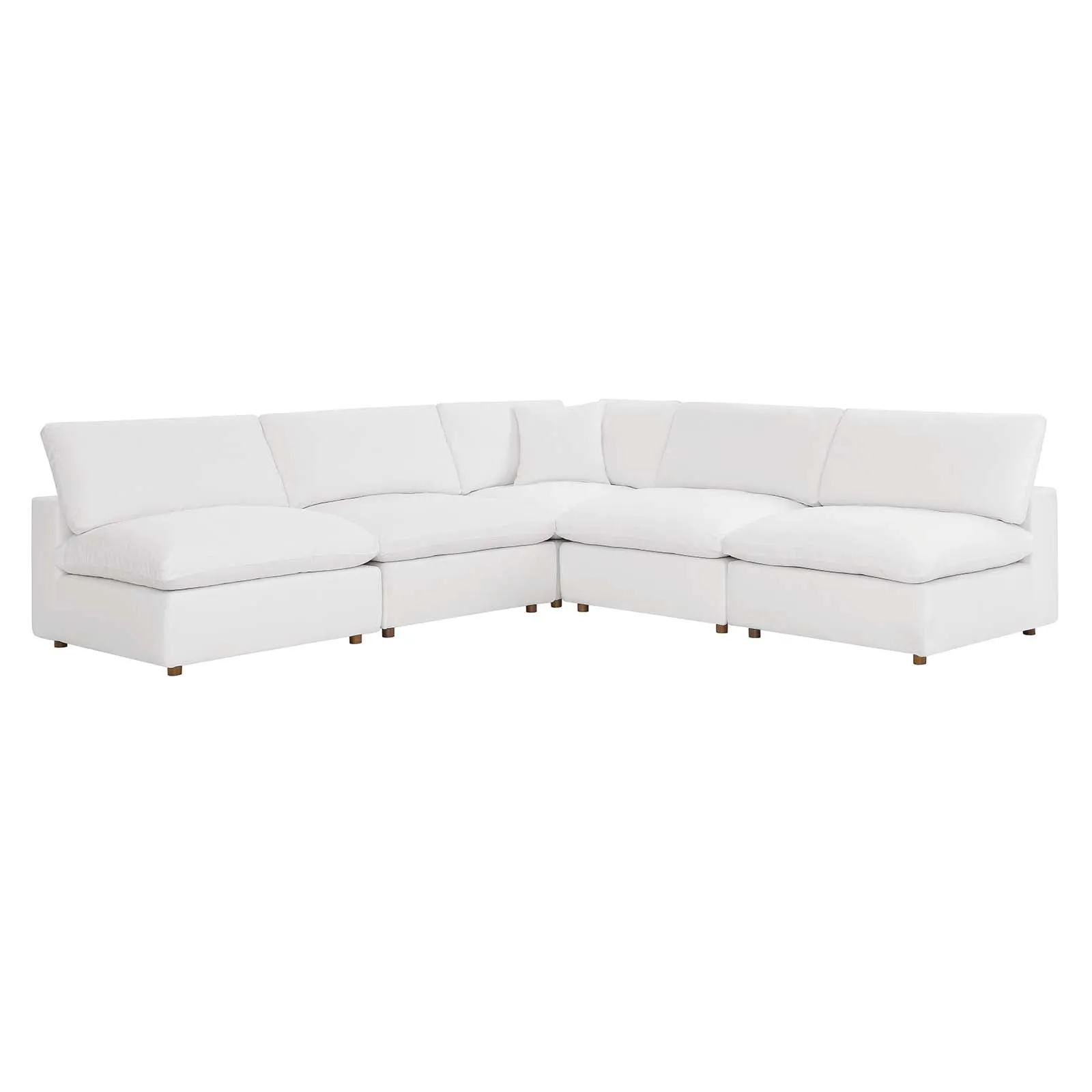 Commix Armless Corner Sectional by Modway