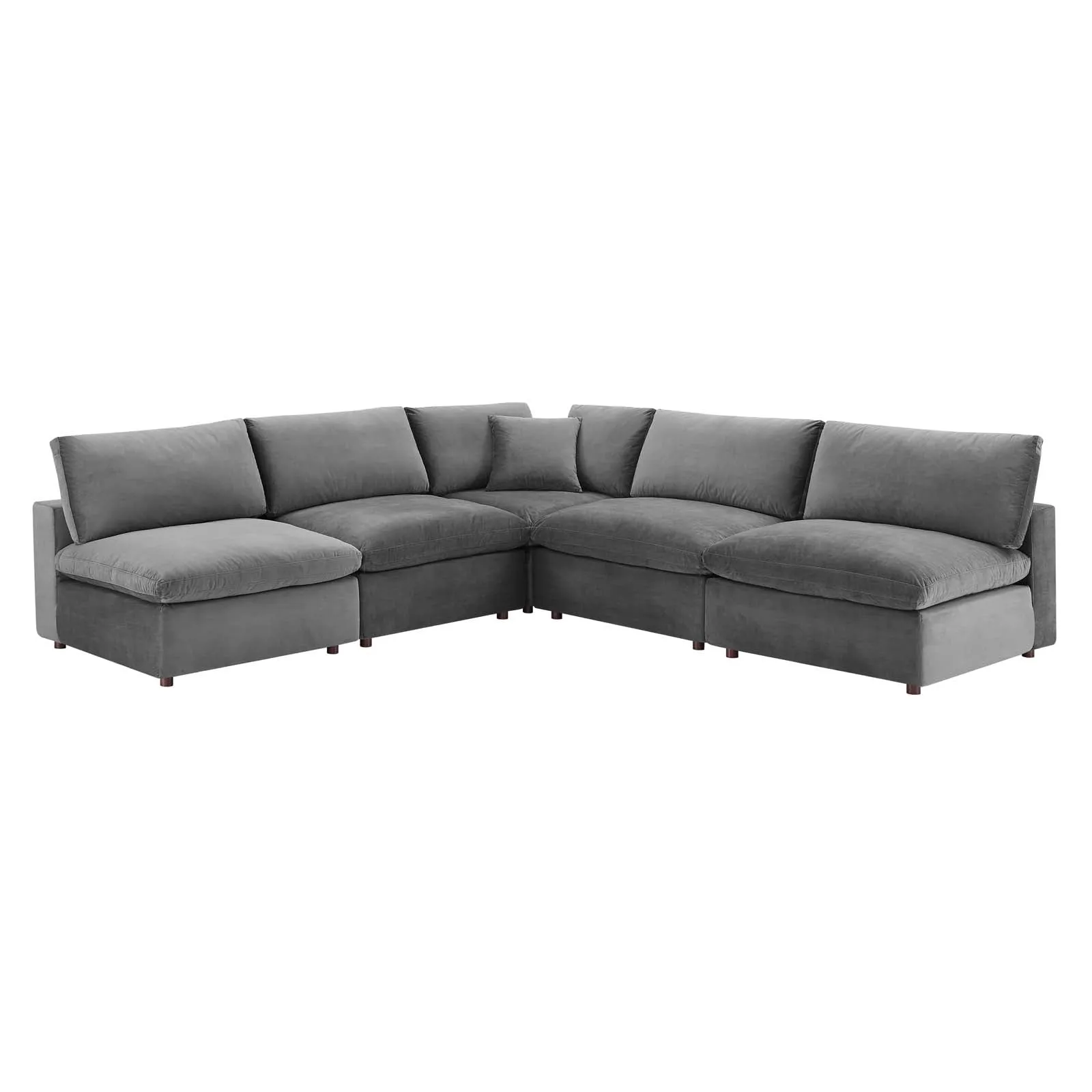 Commix Armless Corner Sectional by Modway