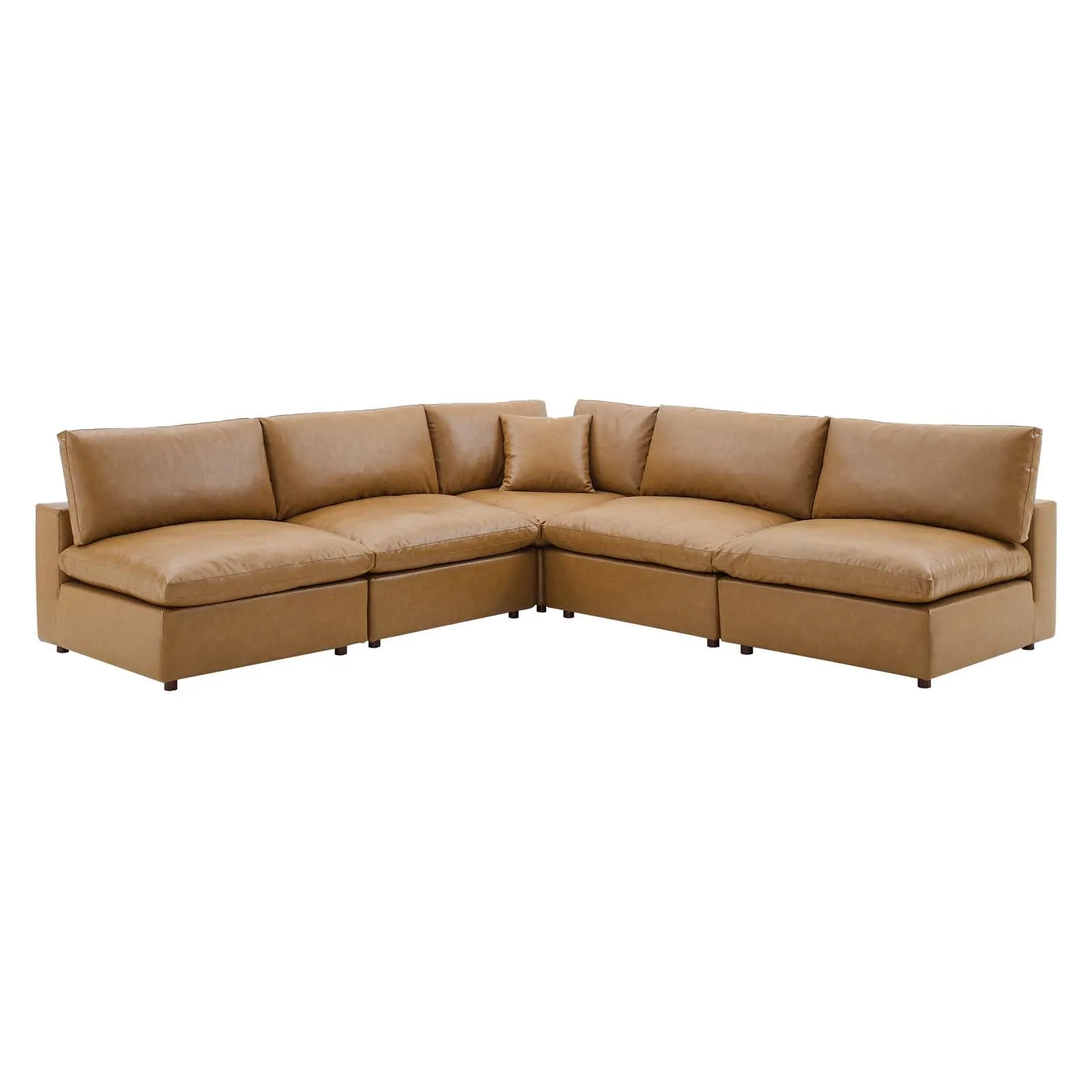 Commix Armless Corner Sectional by Modway