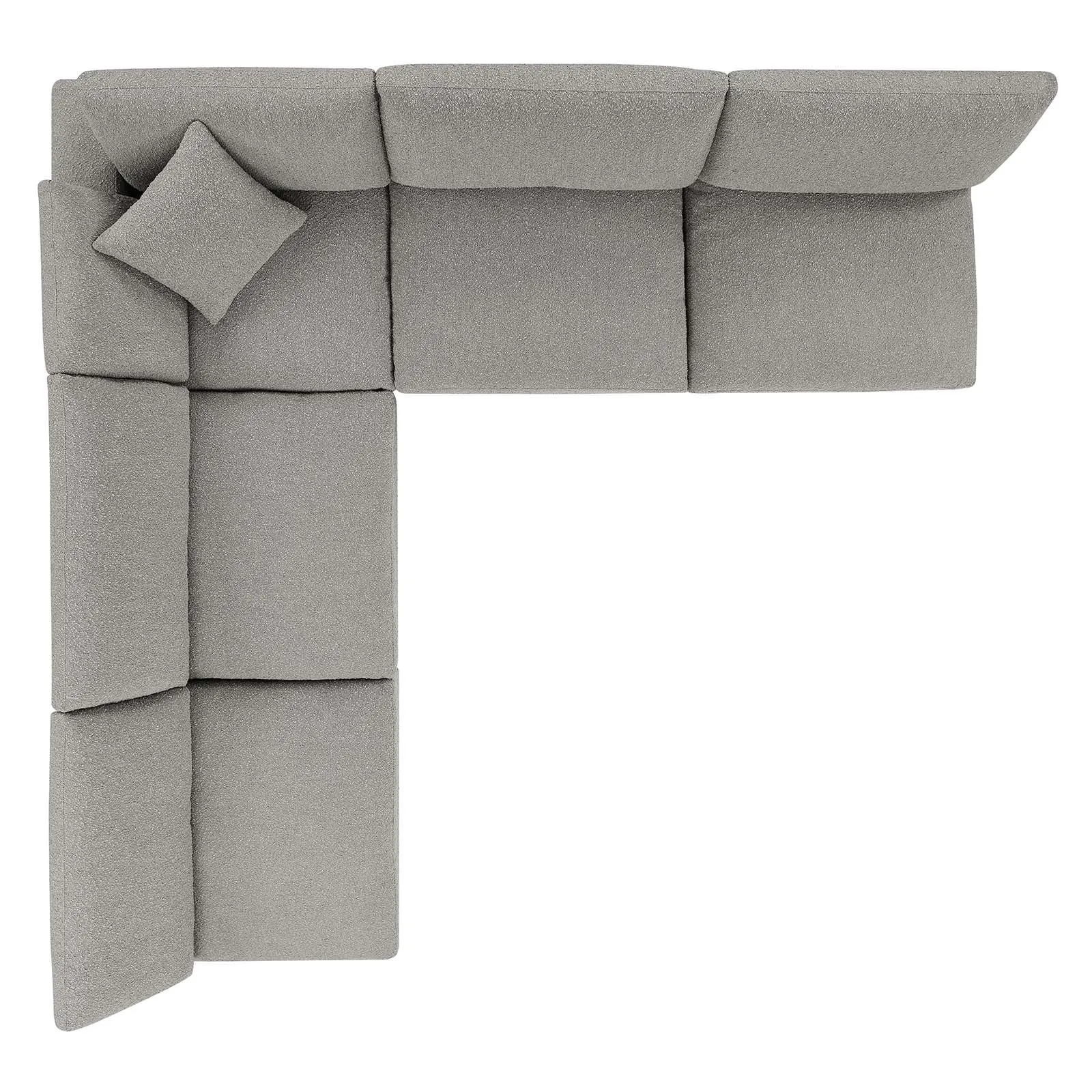 Commix Armless Corner Sectional by Modway