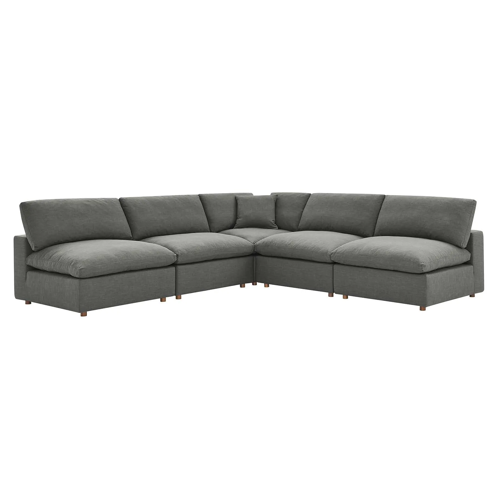 Commix Armless Corner Sectional by Modway