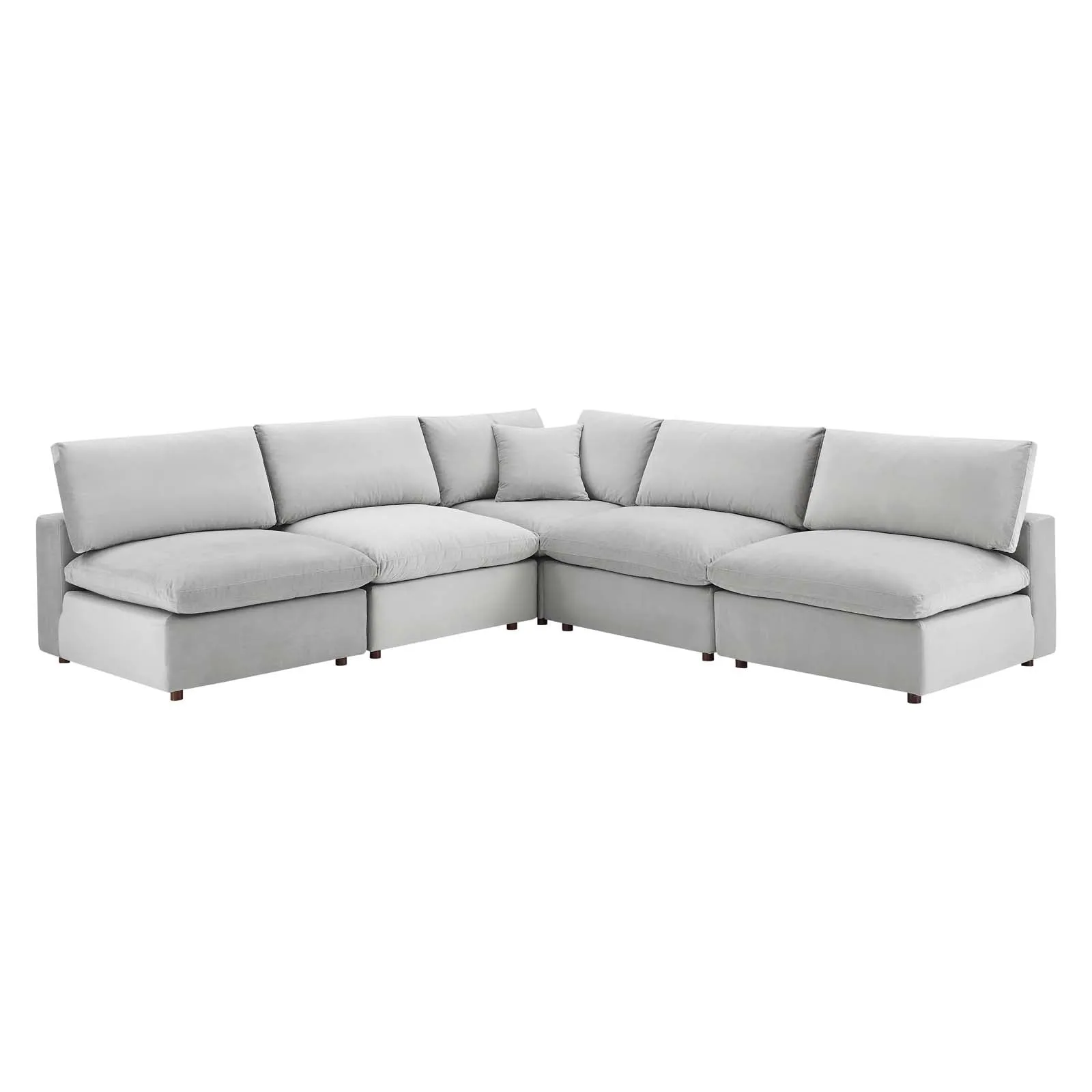 Commix Armless Corner Sectional by Modway