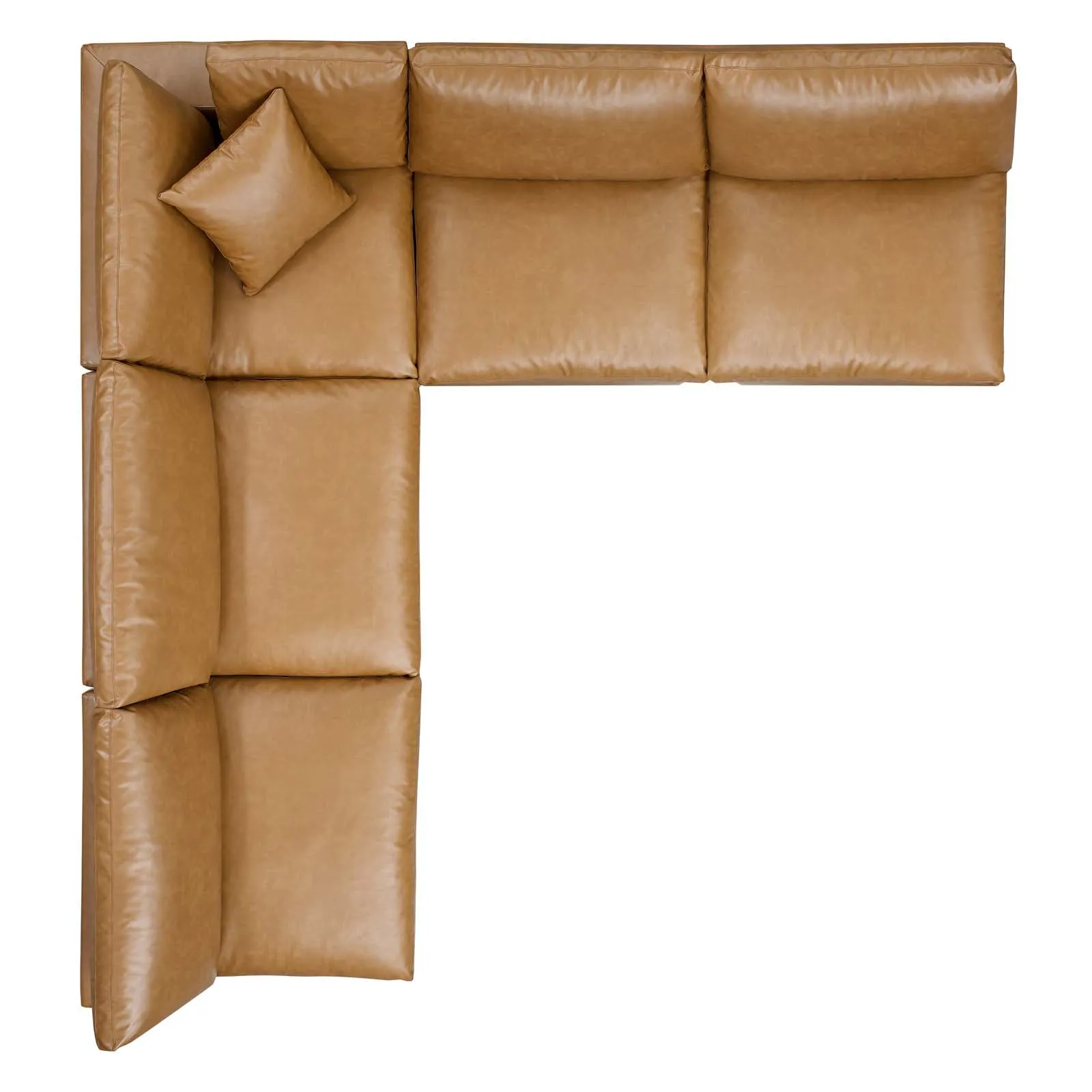 Commix Armless Corner Sectional by Modway