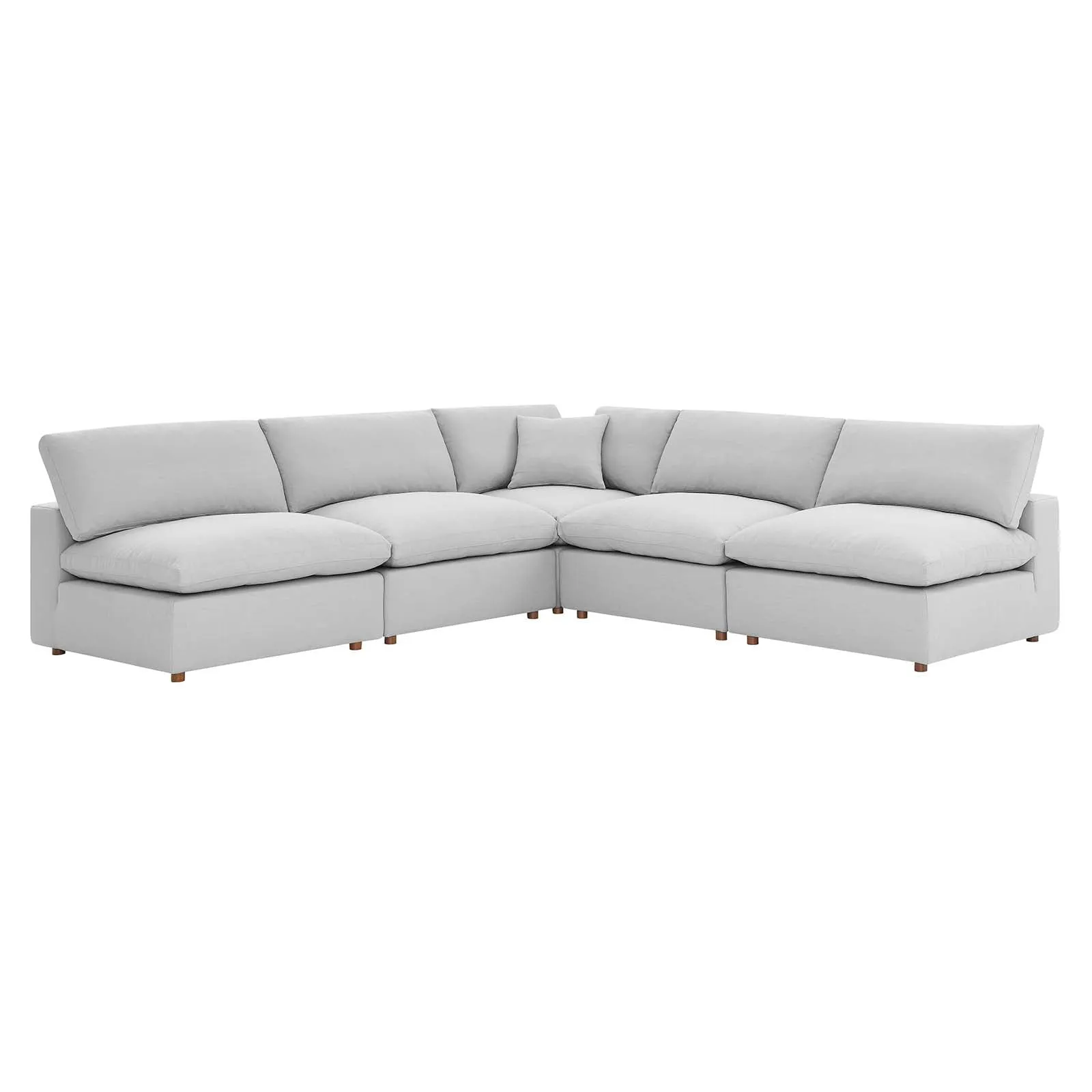 Commix Armless Corner Sectional by Modway