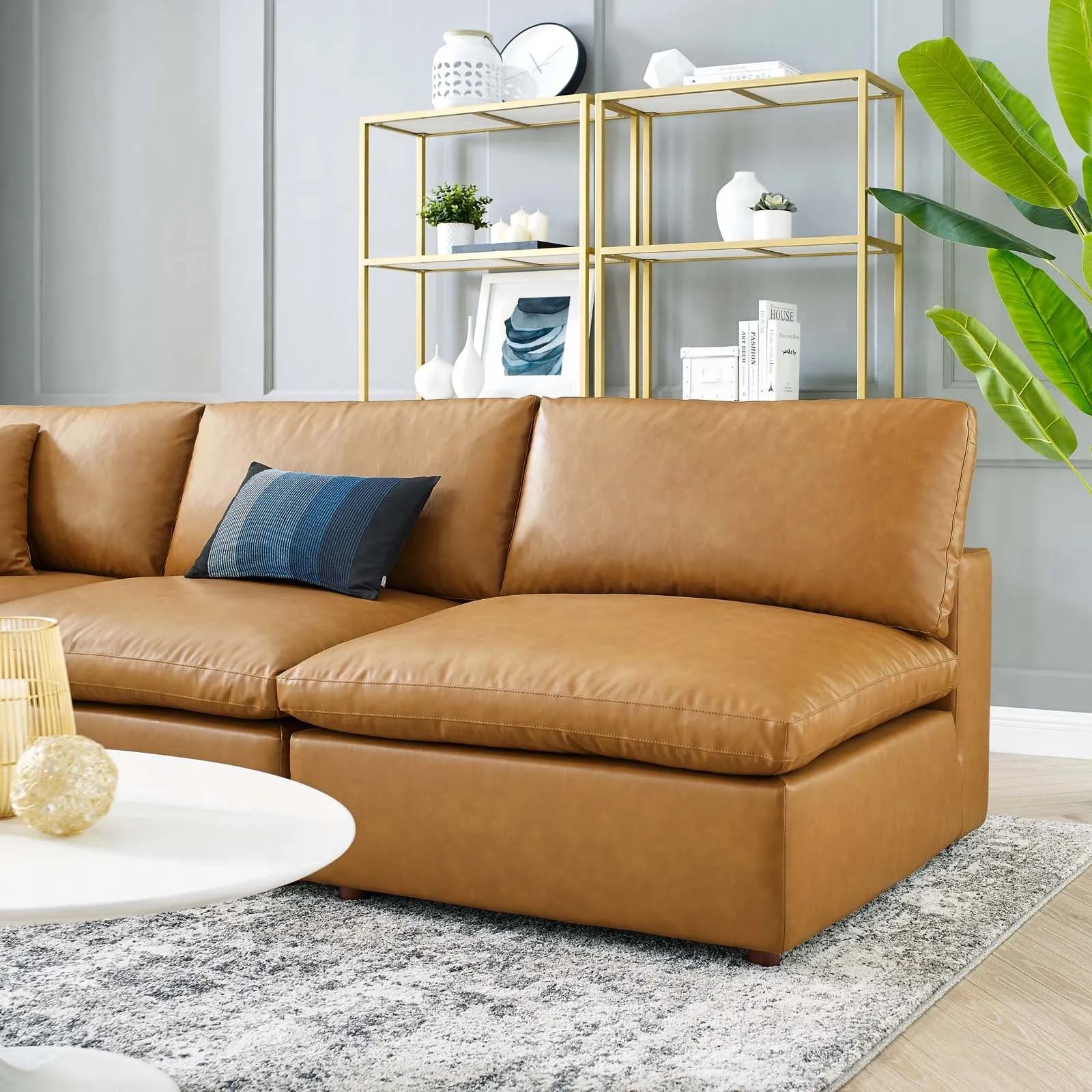 Commix Armless Corner Sectional by Modway