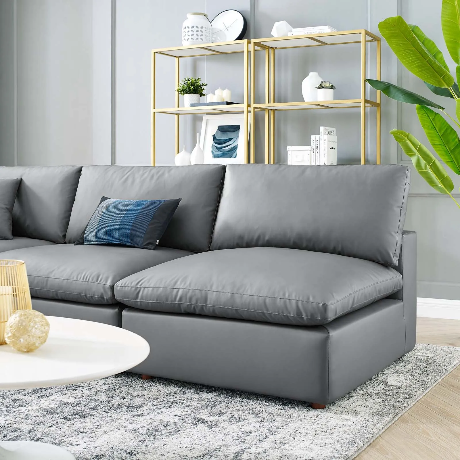 Commix Armless Corner Sectional by Modway