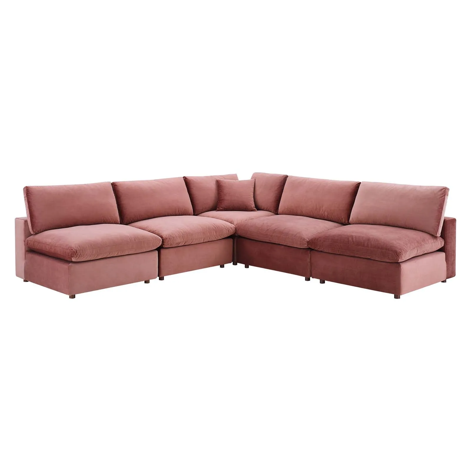 Commix Armless Corner Sectional by Modway