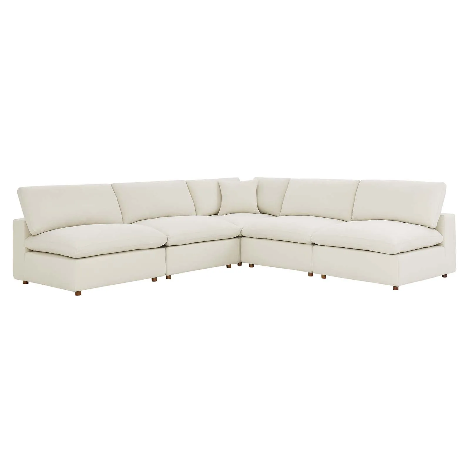 Commix Armless Corner Sectional by Modway