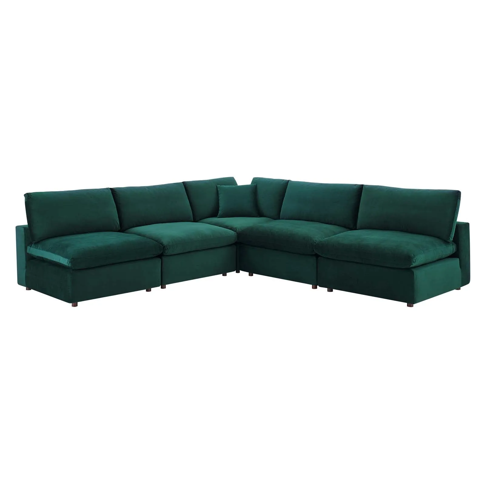 Commix Armless Corner Sectional by Modway