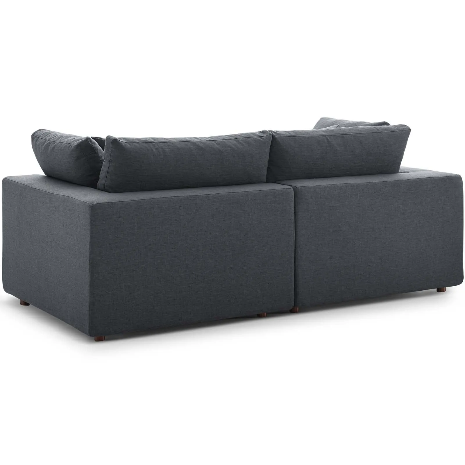 Commix Down Filled Overstuffed 2 Piece Sectional Sofa Set by Modway