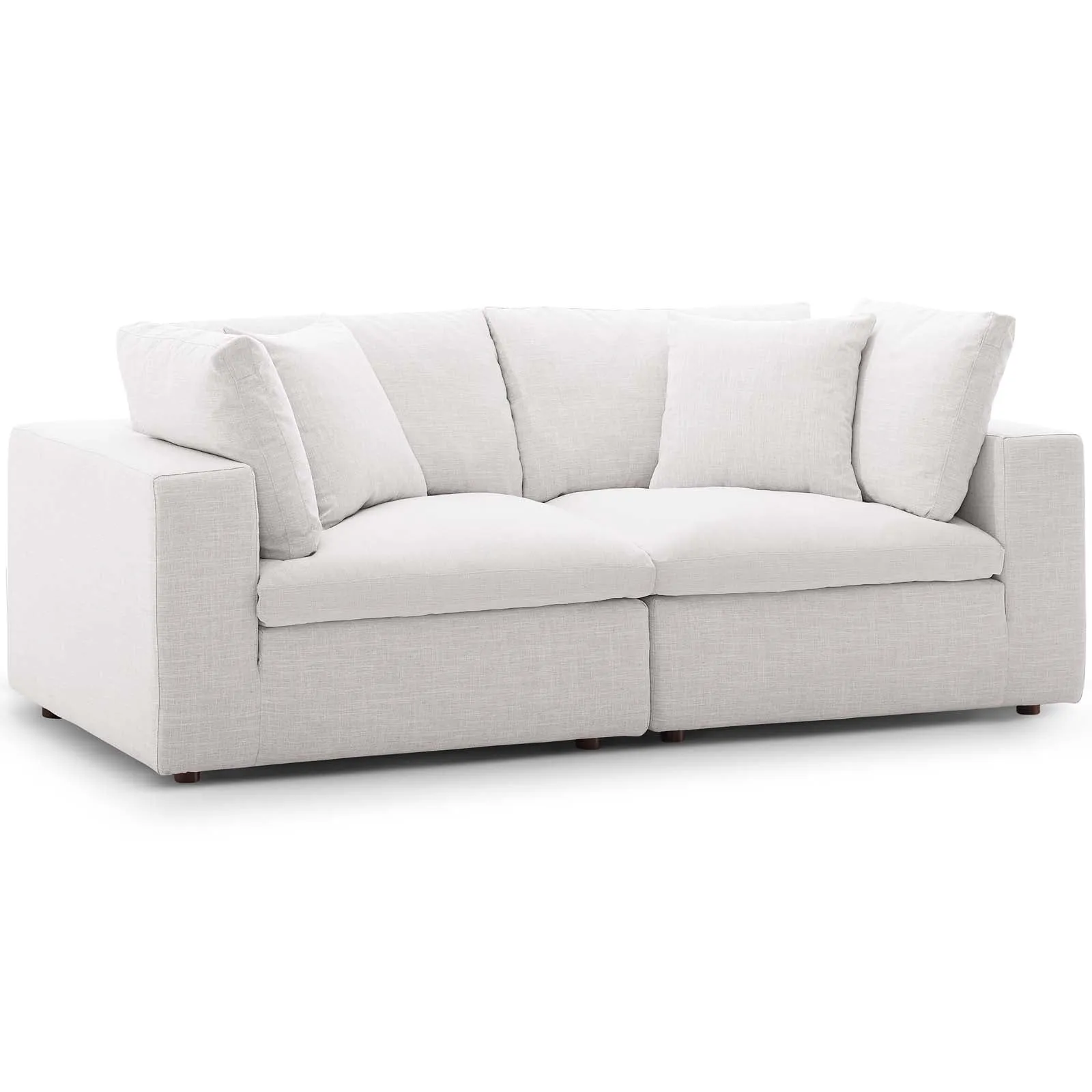 Commix Down Filled Overstuffed 2 Piece Sectional Sofa Set by Modway