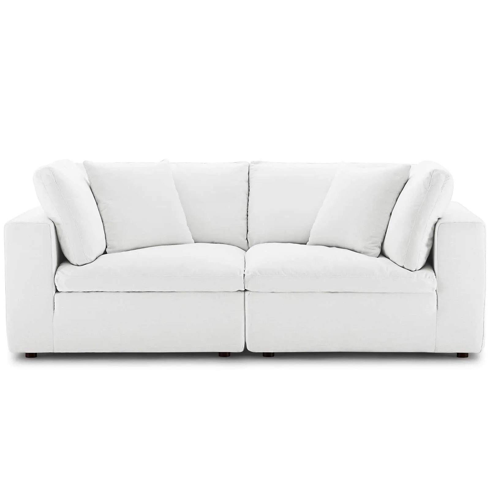 Commix Down Filled Overstuffed 2 Piece Sectional Sofa Set by Modway