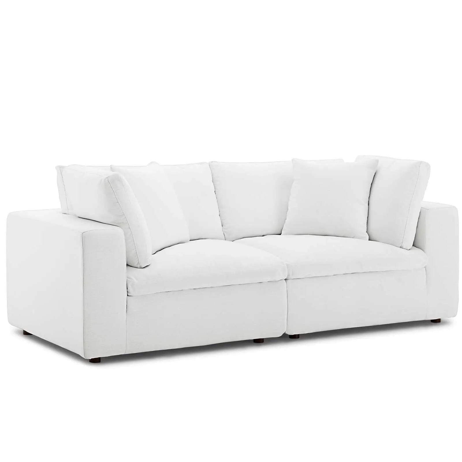 Commix Down Filled Overstuffed 2 Piece Sectional Sofa Set by Modway