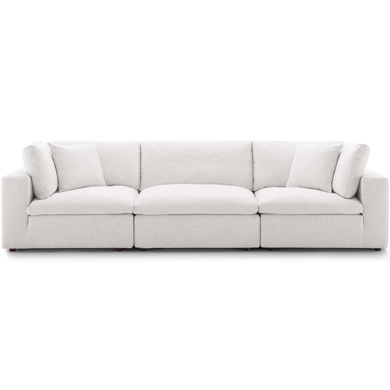 Commix Down Filled Overstuffed 3 Piece Sectional Sofa Set by Modway