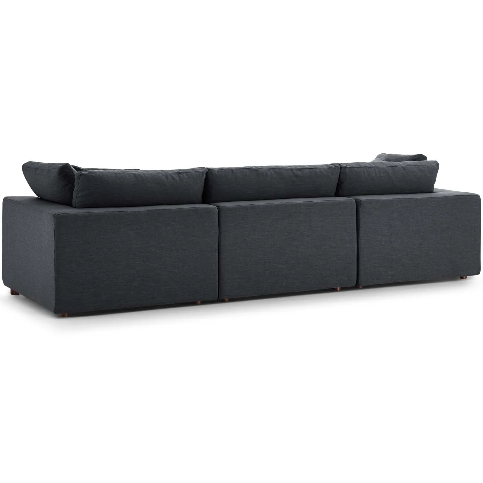 Commix Down Filled Overstuffed 3 Piece Sectional Sofa Set by Modway