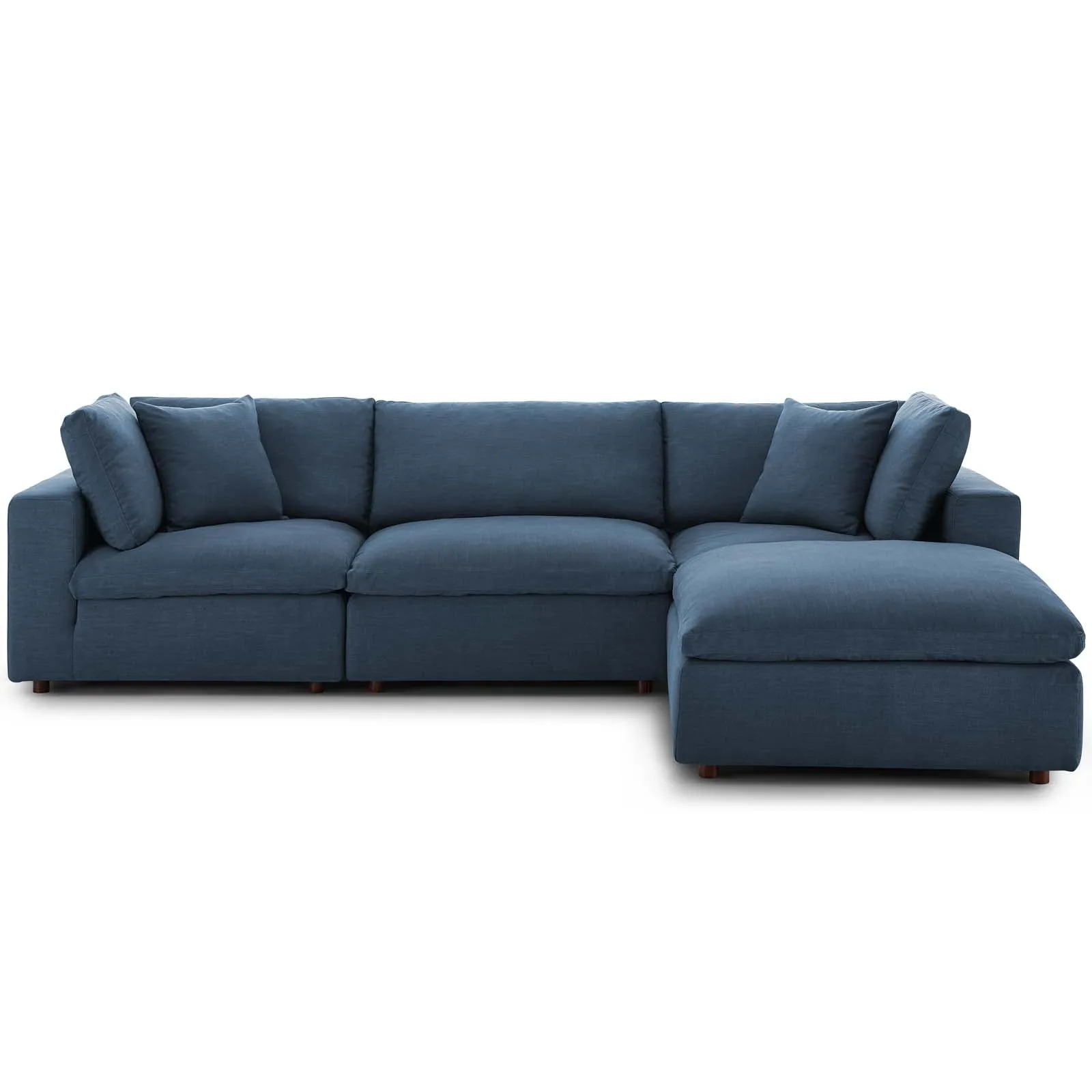 Commix Down Filled Overstuffed 4 Piece Sectional Sofa Set by Modway