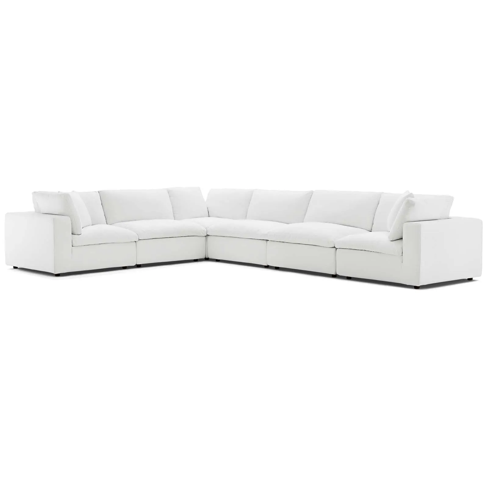 Commix Down Filled Overstuffed 6 Piece Sectional Sofa Set by Modway