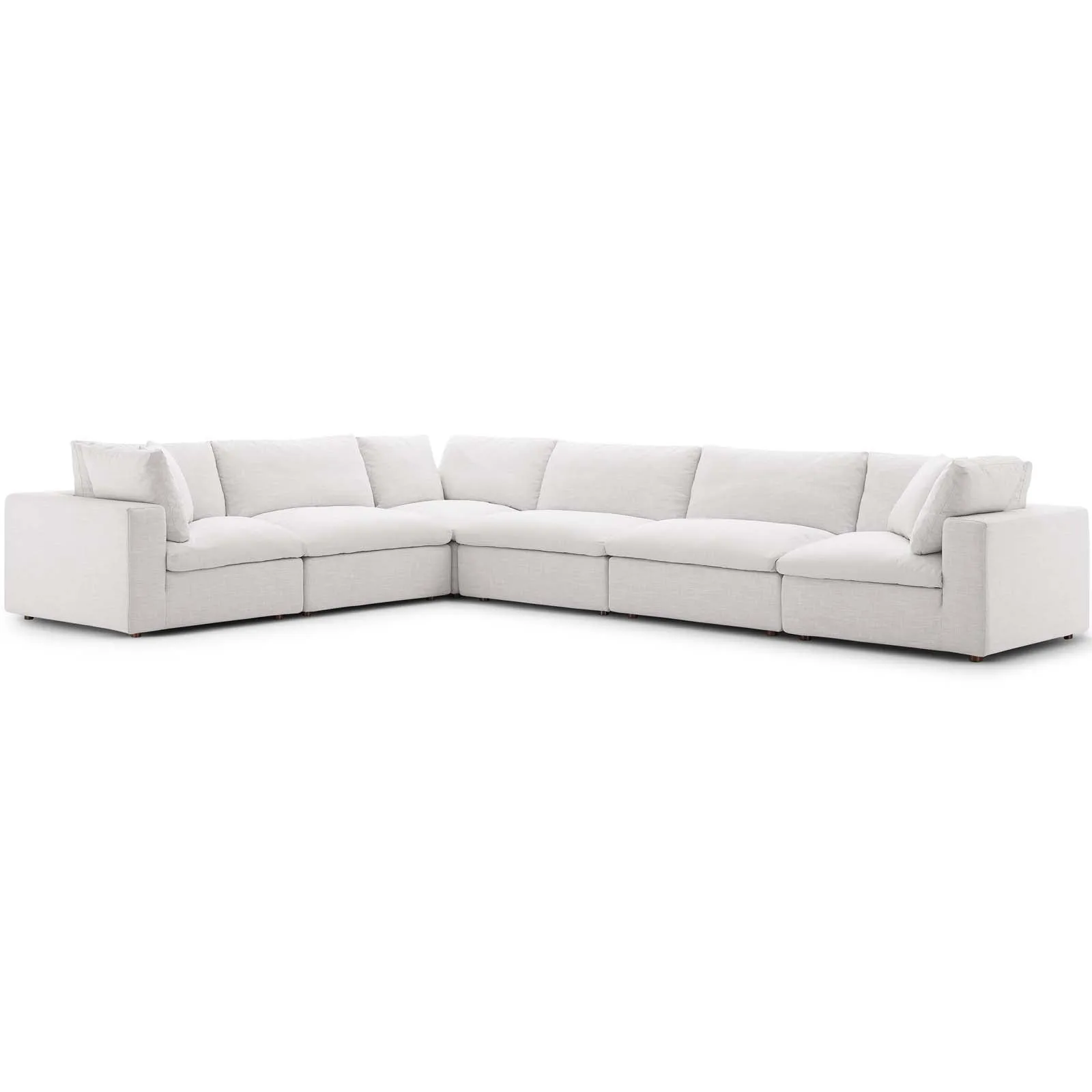 Commix Down Filled Overstuffed 6 Piece Sectional Sofa Set by Modway