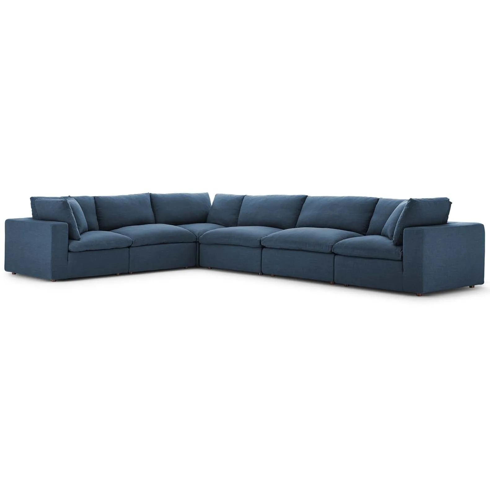 Commix Down Filled Overstuffed 6 Piece Sectional Sofa Set by Modway