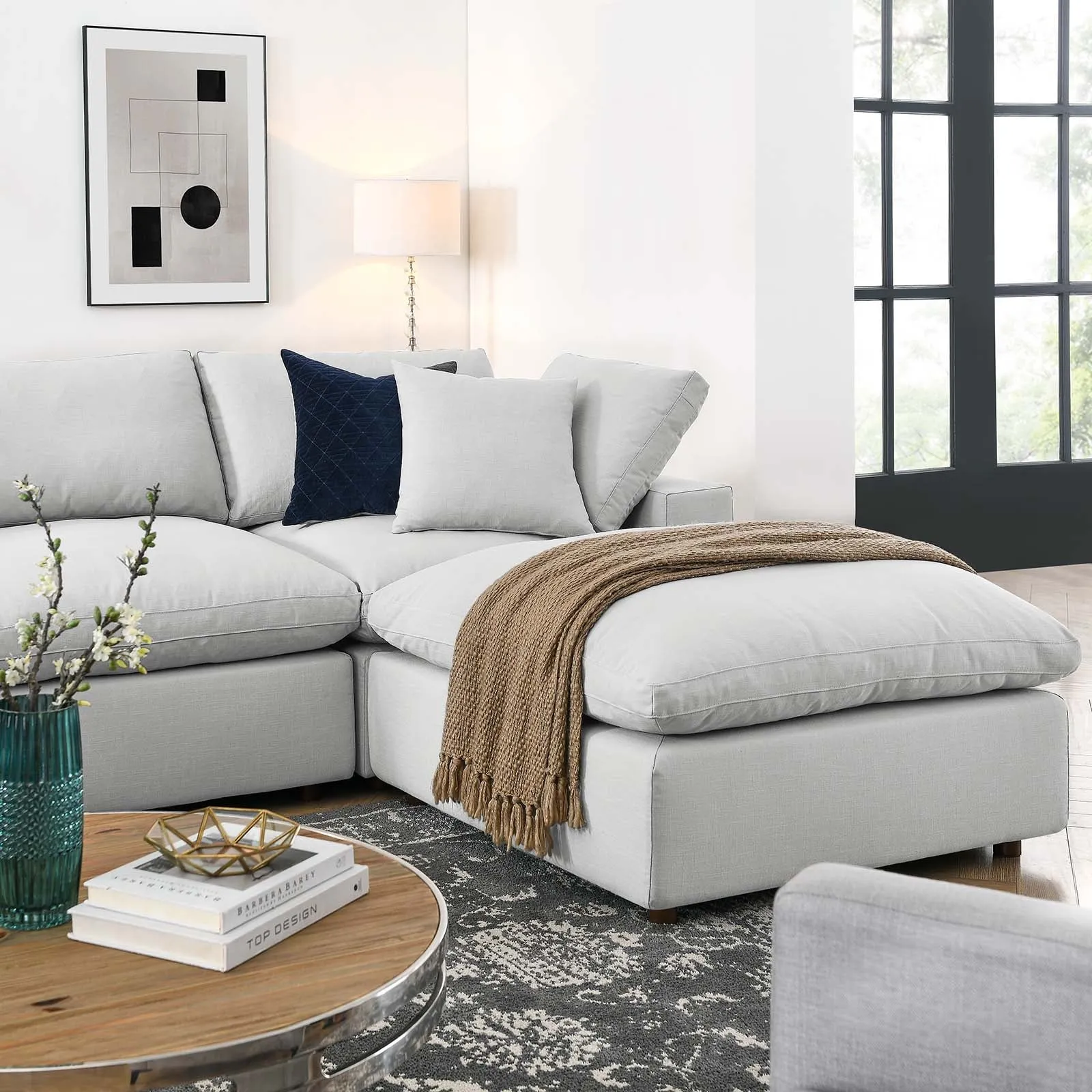 Commix Down Filled Overstuffed 7-Piece Sectional Sofa by Modway