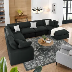 Commix Down Filled Overstuffed 7-Piece Sectional Sofa by Modway