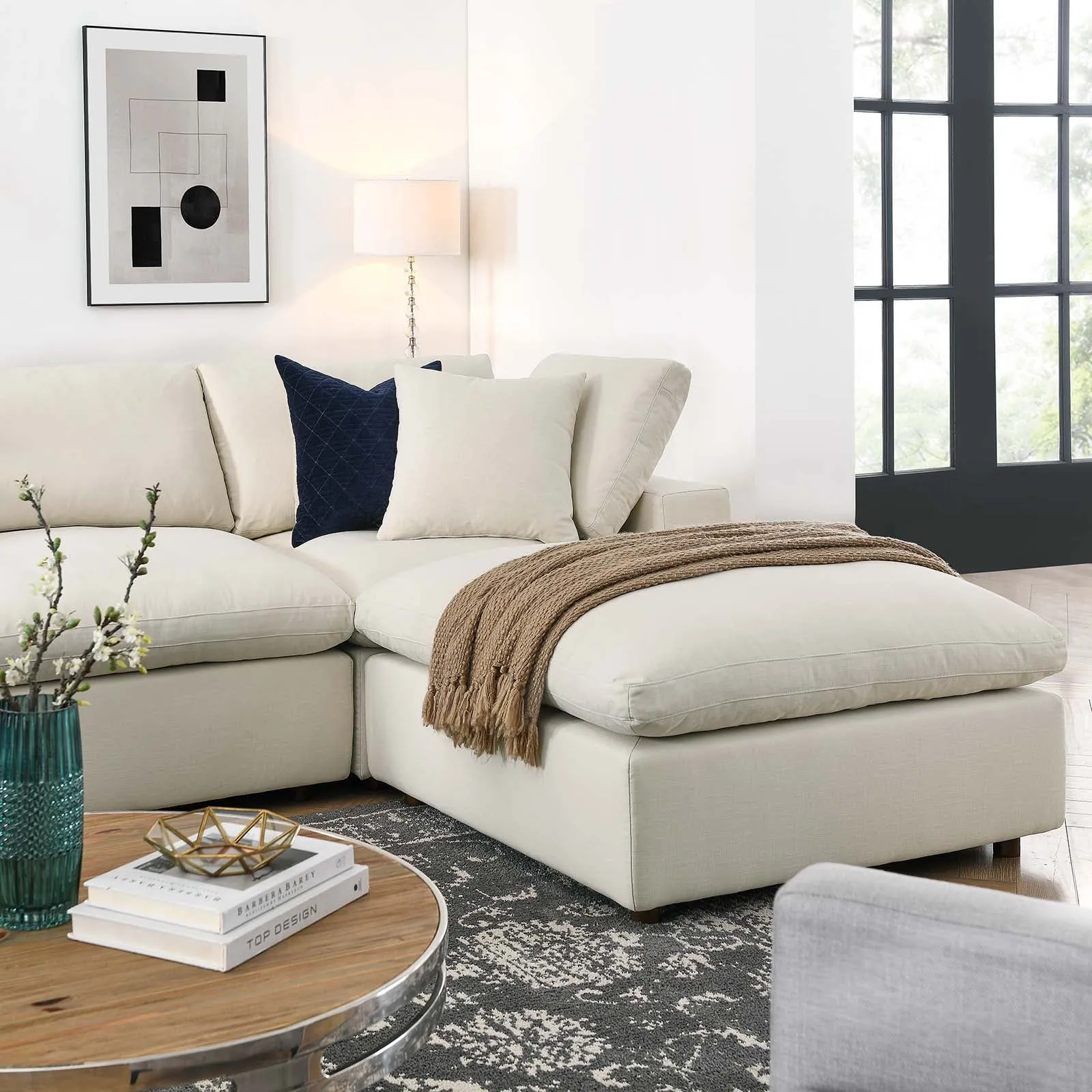 Commix Down Filled Overstuffed 7-Piece Sectional Sofa by Modway