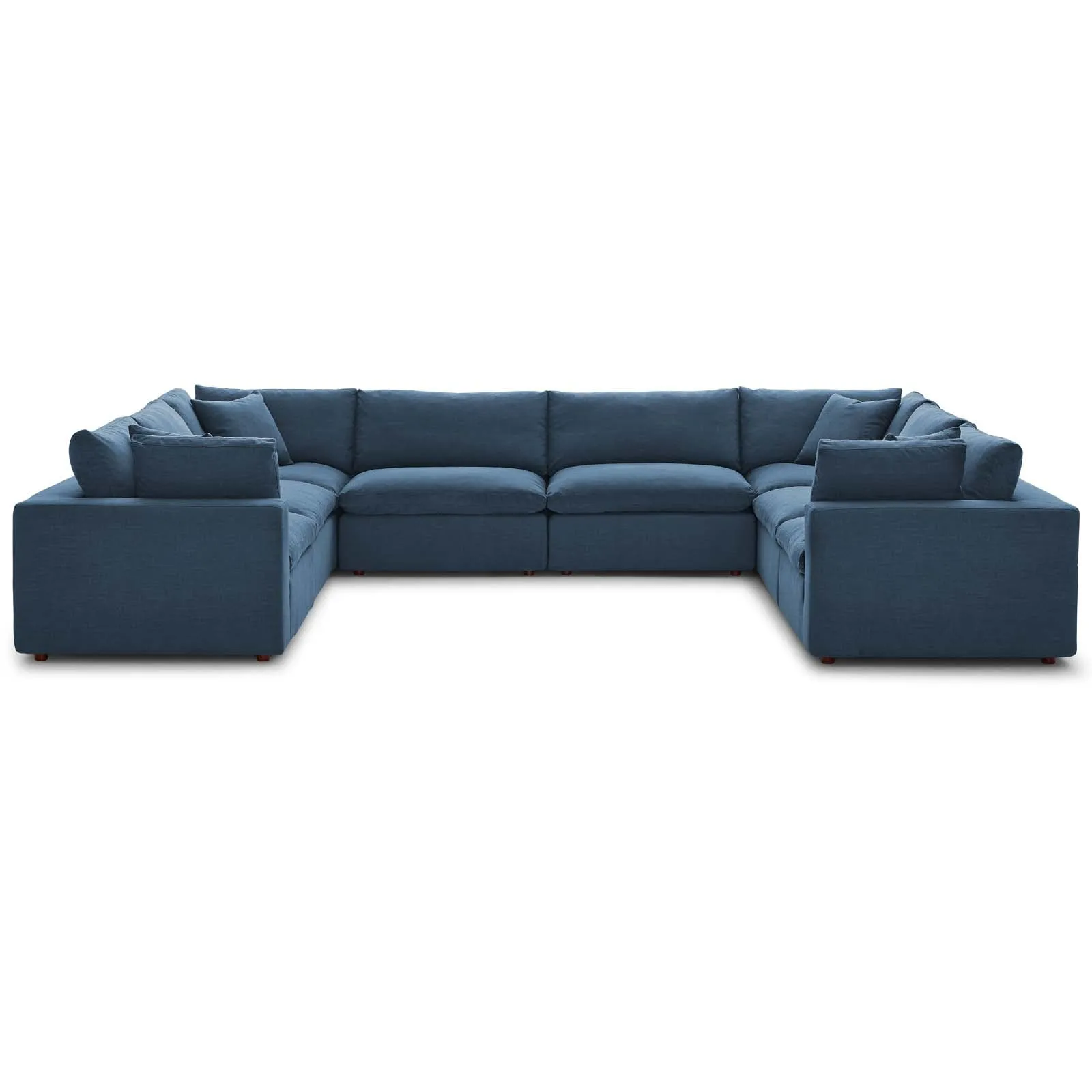 Commix Down Filled Overstuffed 8 Piece Sectional Sofa Set by Modway