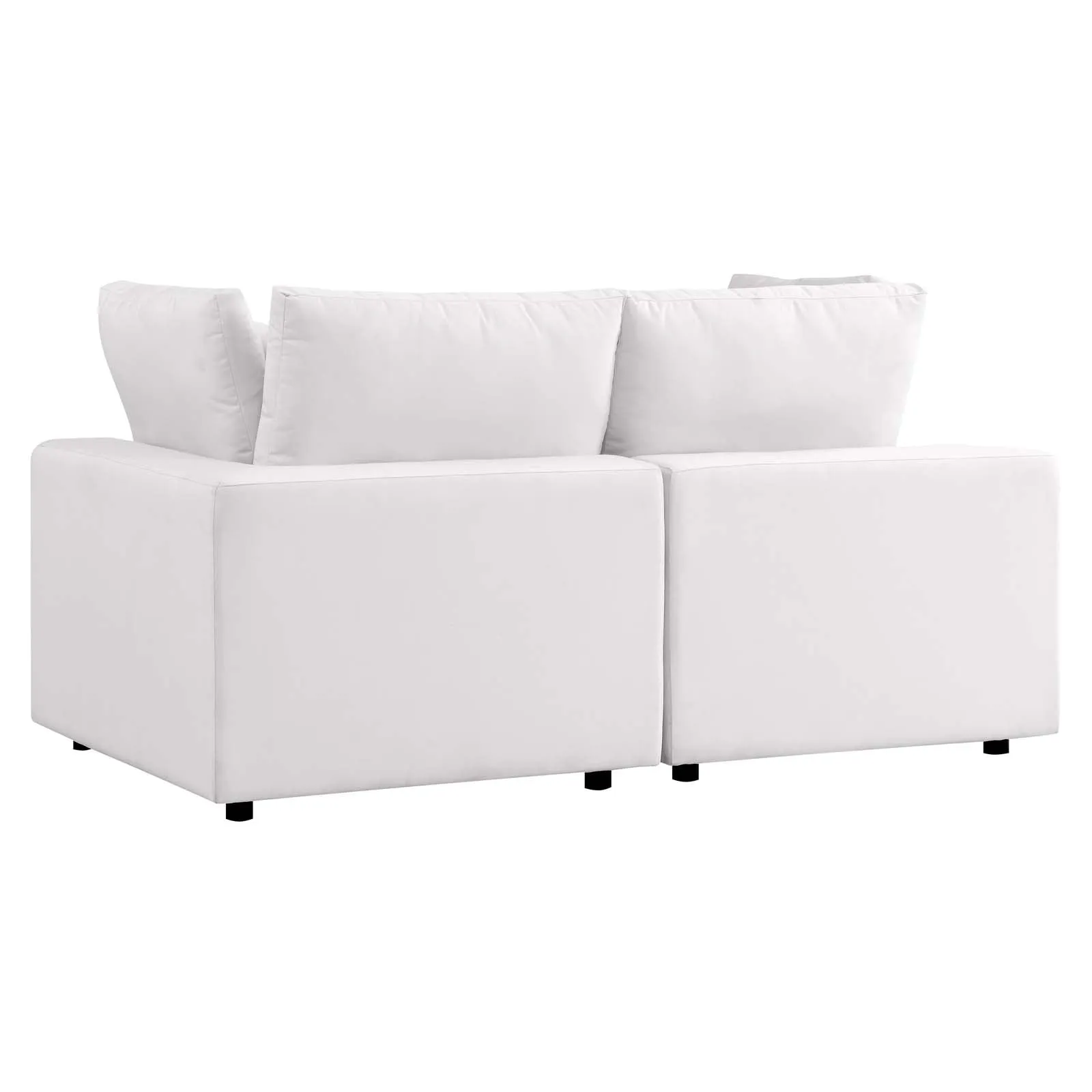 Commix Outdoor Patio Overstuffed Outdoor Patio Loveseat by Modway