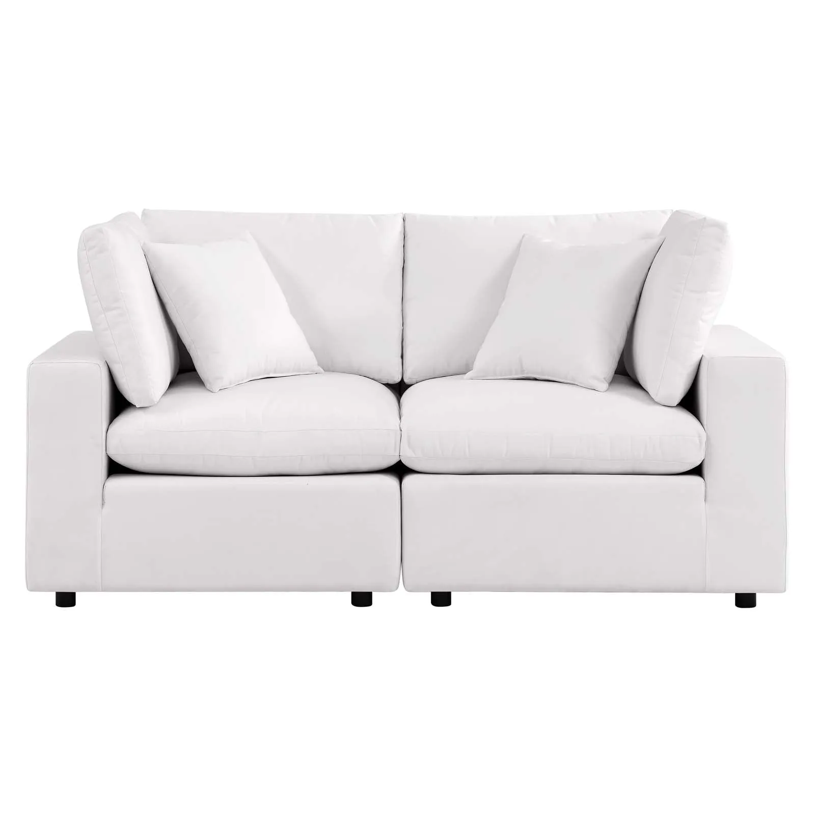 Commix Outdoor Patio Overstuffed Outdoor Patio Loveseat by Modway