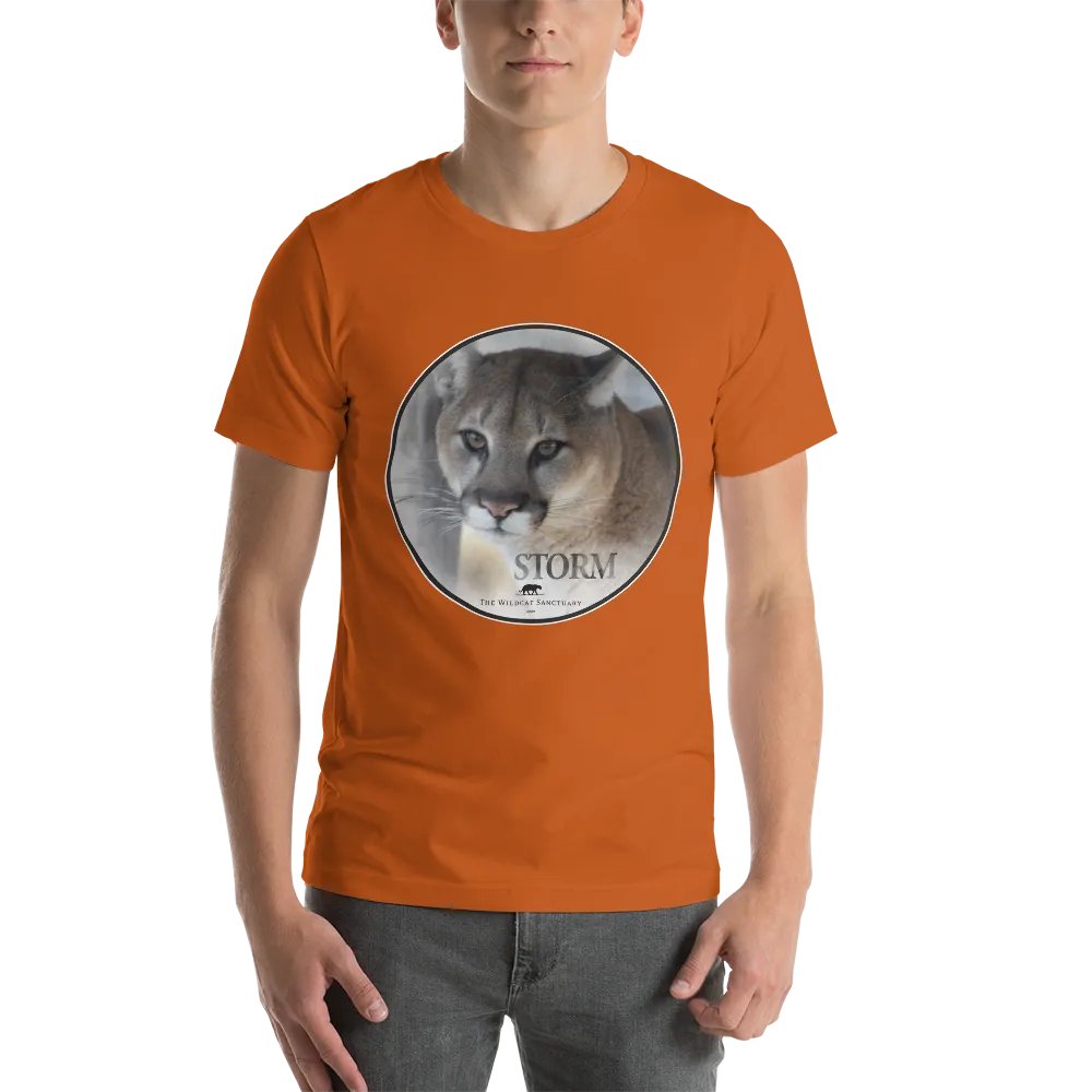 Cougar Storm Short-Sleeve Unisex T-Shirt