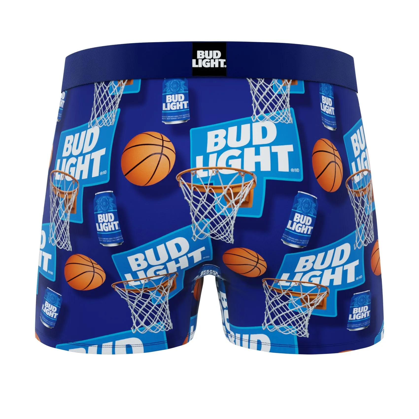 CRAZYBOXER Bud Light Basketball Men's Boxer Briefs