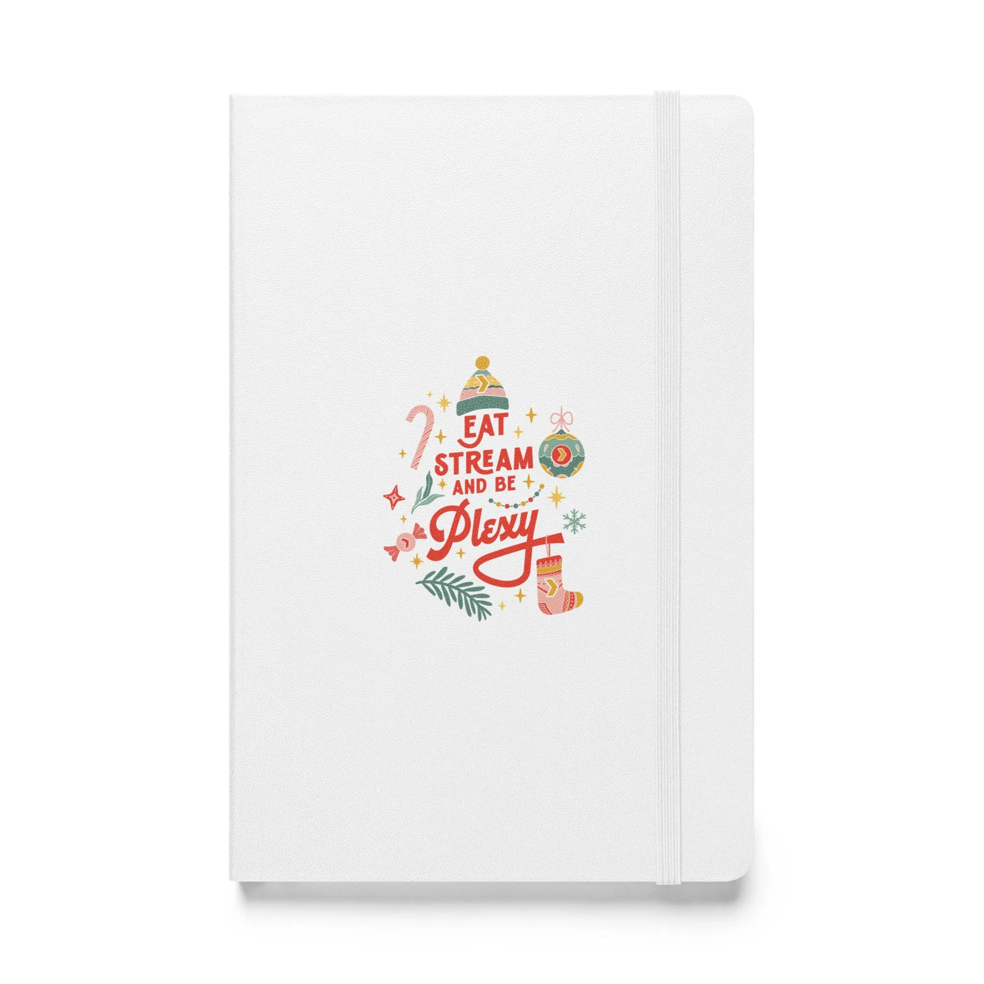 Eat Stream and Be Plexy Hardcover Bound Notebook (Ships from US)