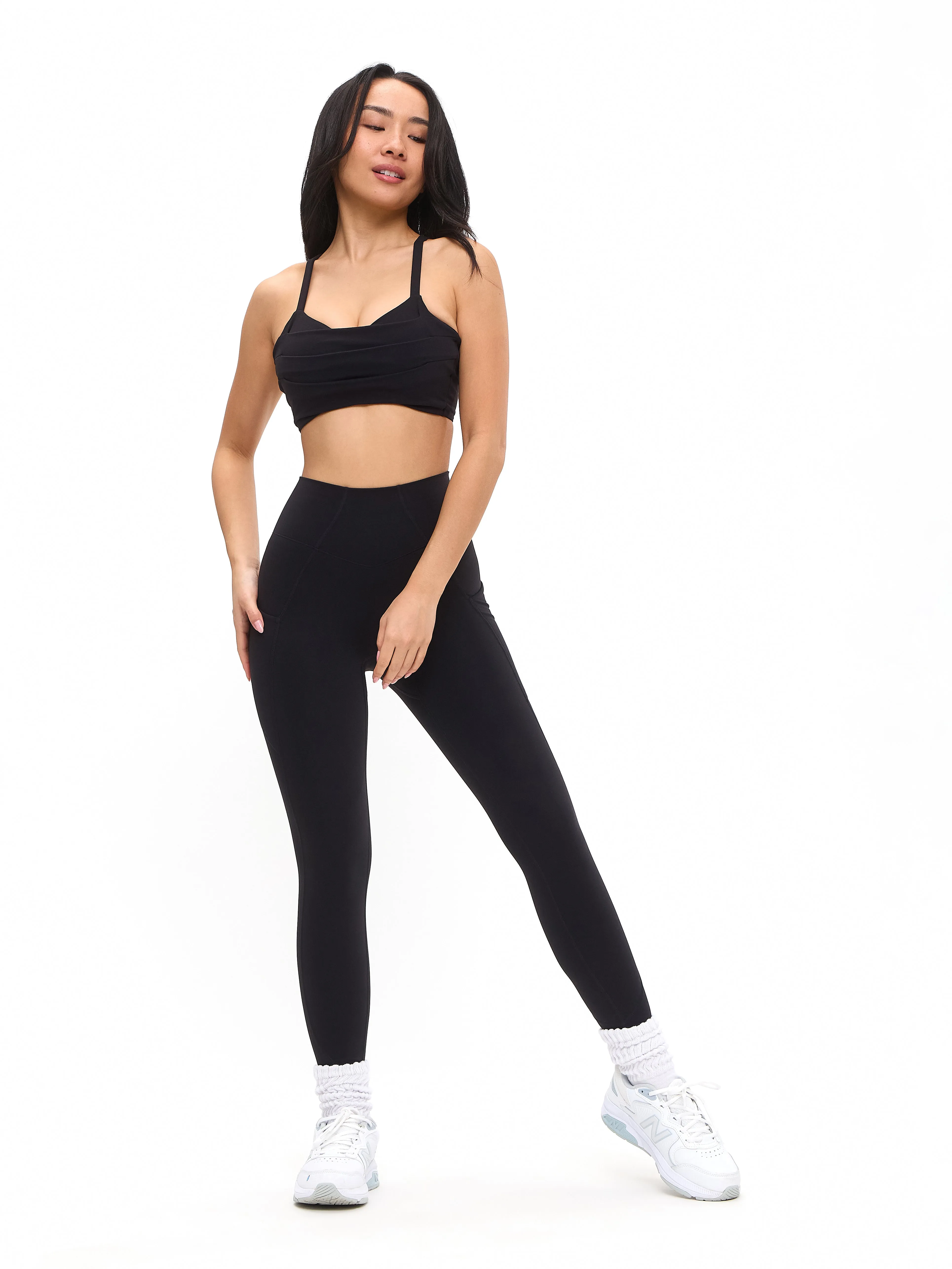 Empire Sports Bra - Onyx Black