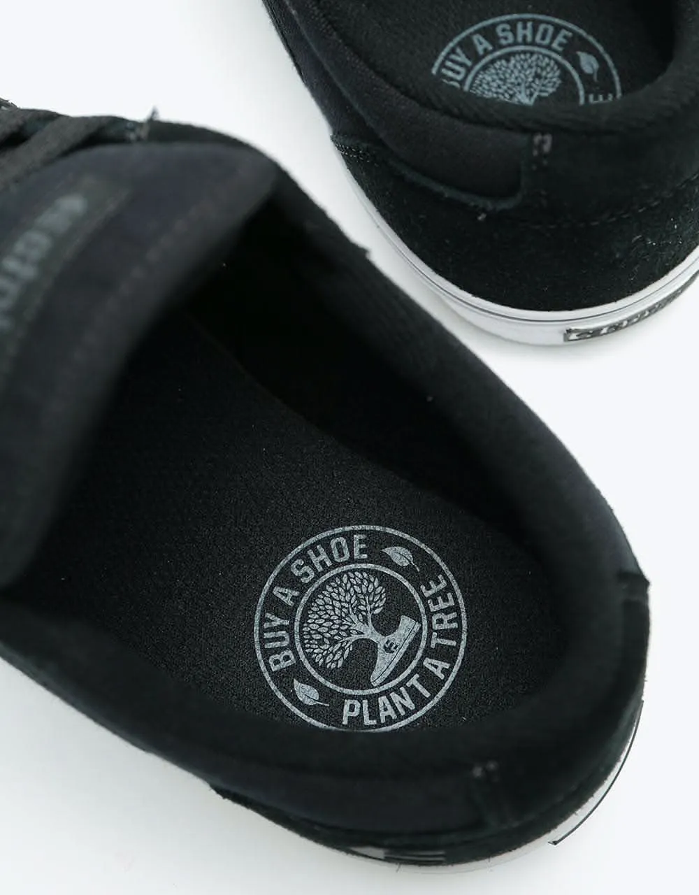 Etnies Barge LS Skate Shoes - Black/White/Black