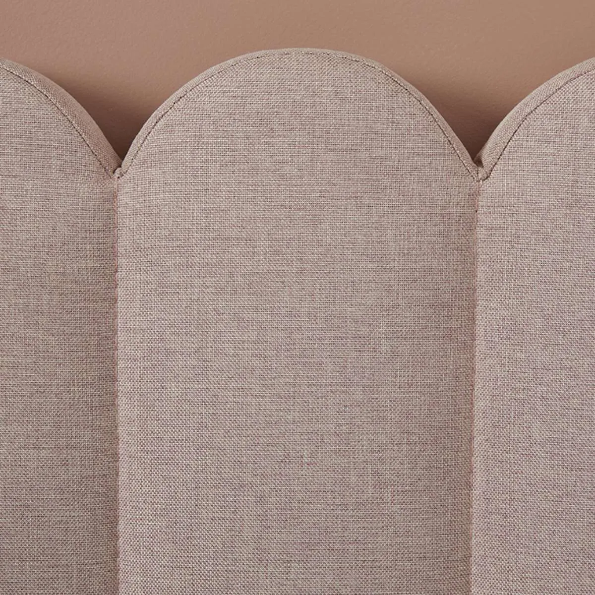 Fiona King Single Bed - Dusty Pink