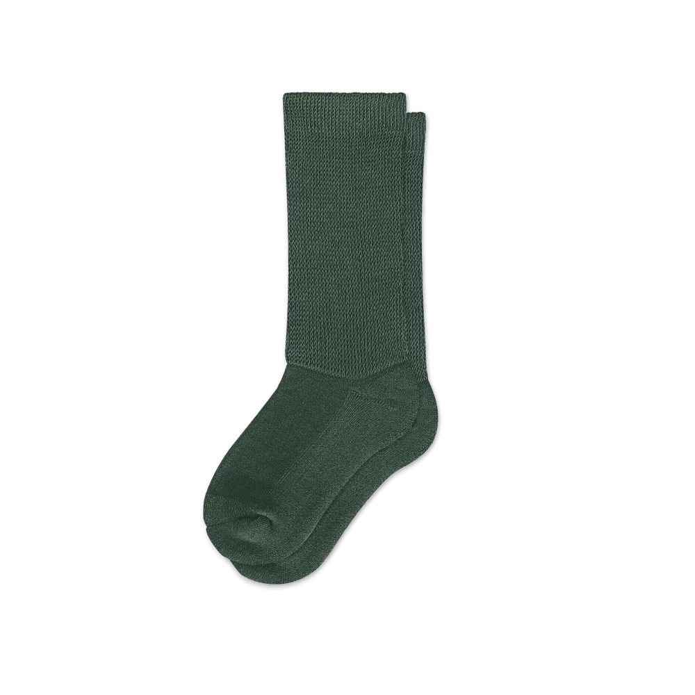 Forest Green EasyStretch™ Diabetic Socks