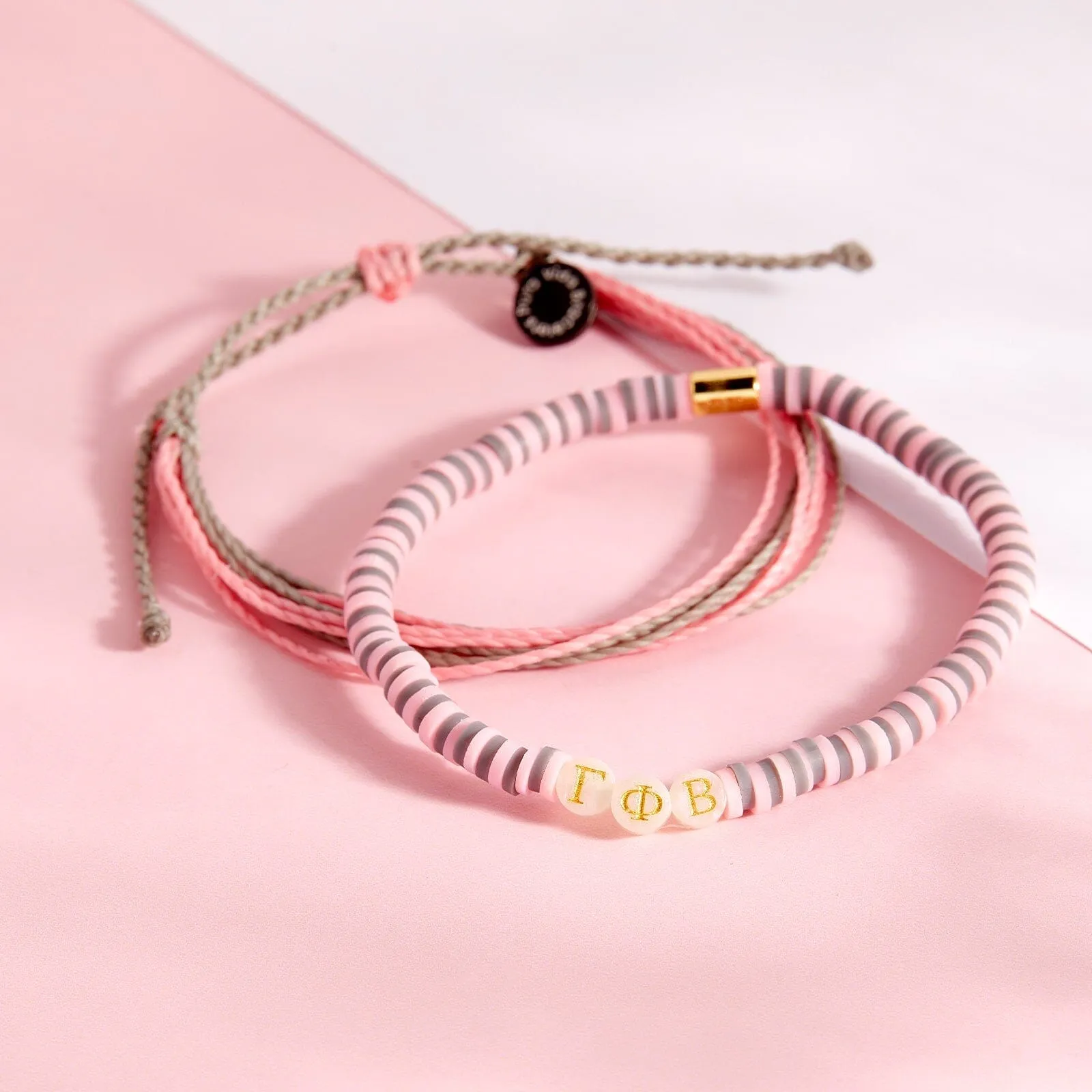 Gamma Phi Beta Bracelet Set of 2