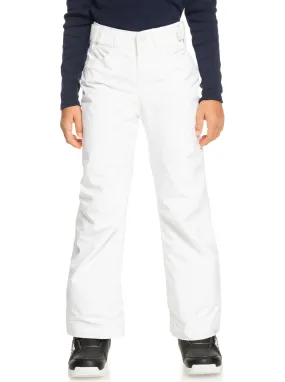 Girls 4-16 Backyard Technical Snow Pants - Bright White