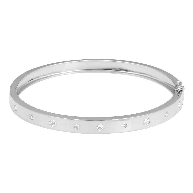 GRACE INSET DIAMOND BANGLE