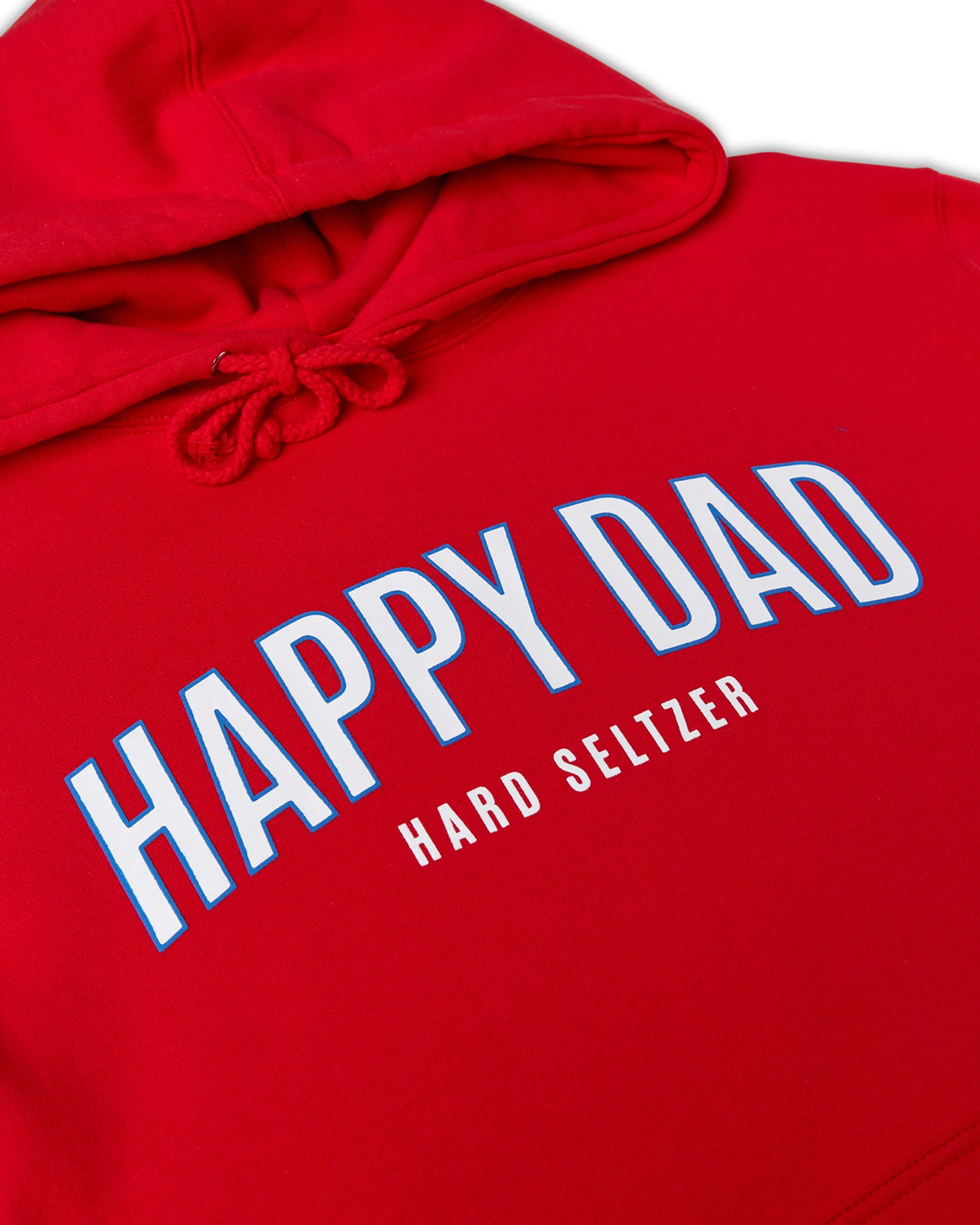 Happy Dad Arch Hoodie (Red)